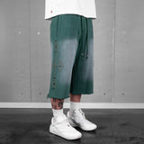 Commons Studios Rivet Sweatshort Faded Green