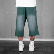 Commons Studios Rivet Sweatshort Faded Green
