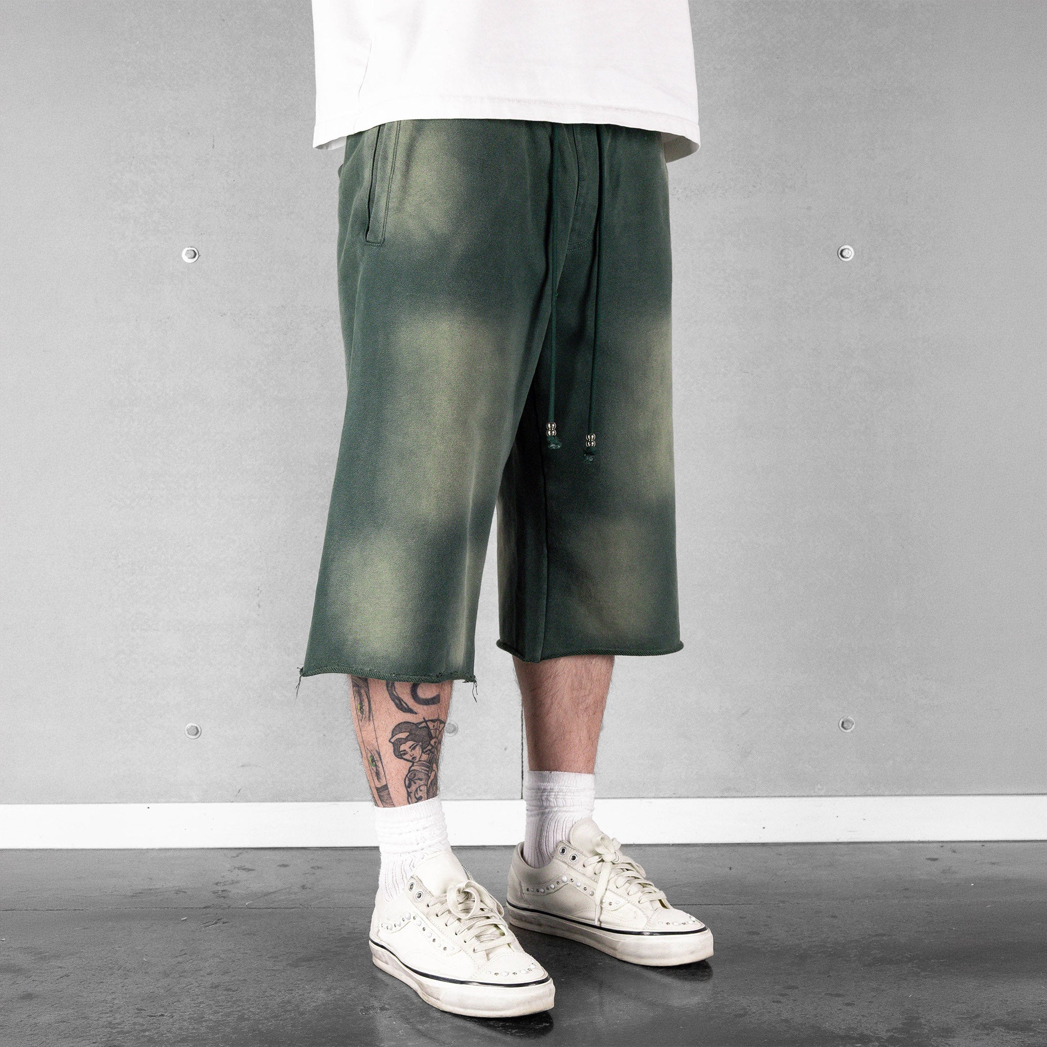 Commons Sweatshort Faded Green