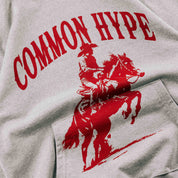 Common Hype 'Stallion' Heather Grey Hoodie