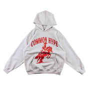 Common Hype 'Stallion' Heather Grey Hoodie