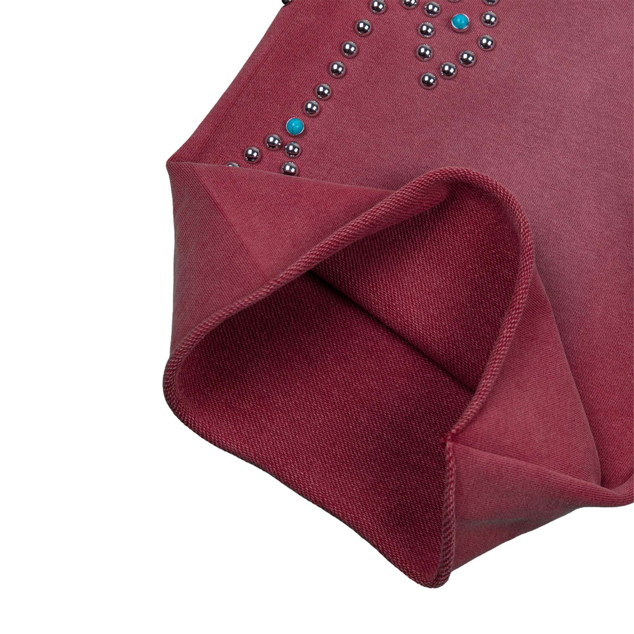 Commons Studios Rivet Sweatshort Gym Red