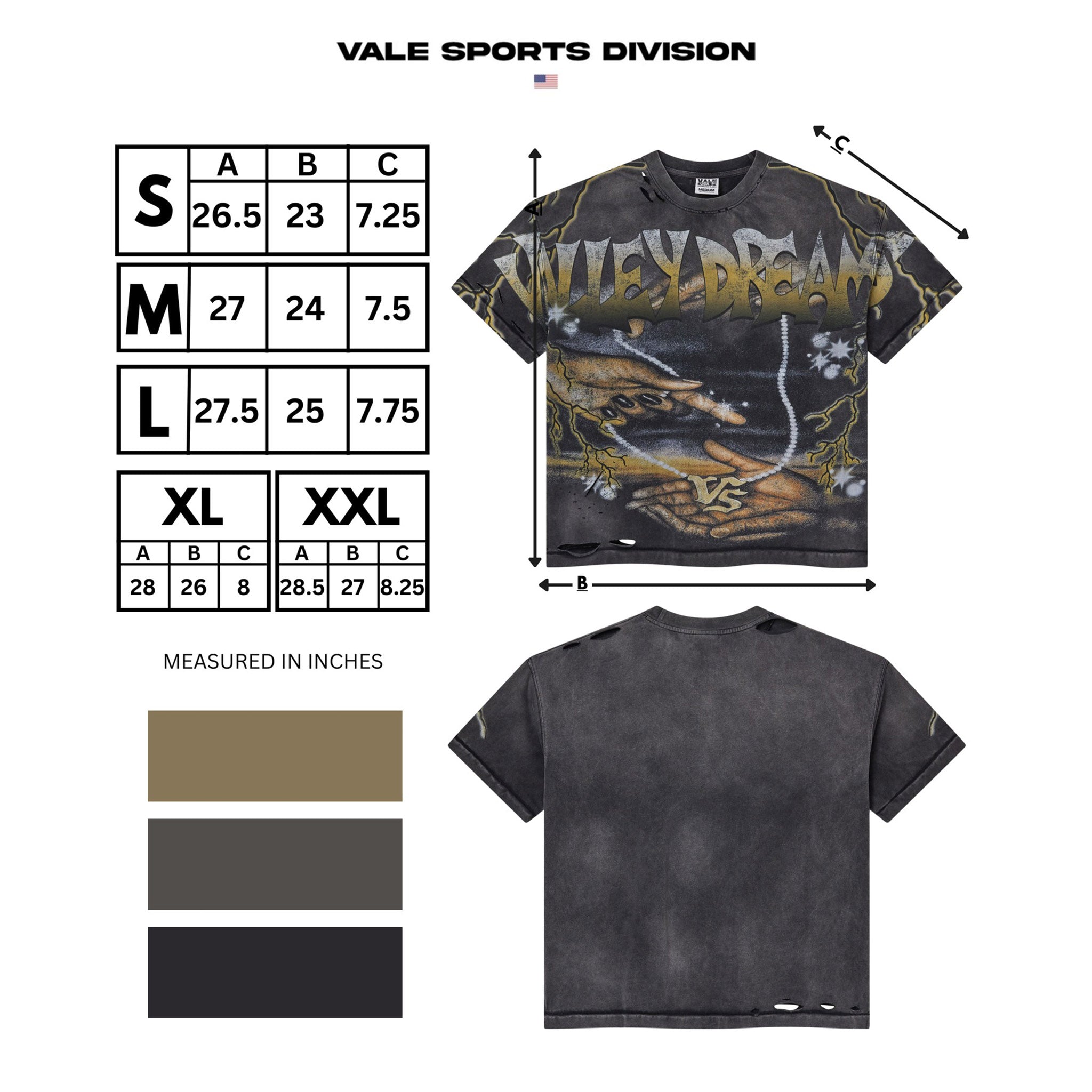 Vale Forever Hands of God Tee - Common Hype