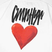 Common Hype Heart Tee White