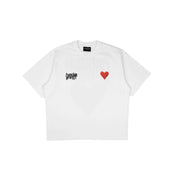 Common Hype Heart Tee White