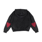 Commons Heart Hoodie Vintage Black - Common Hype