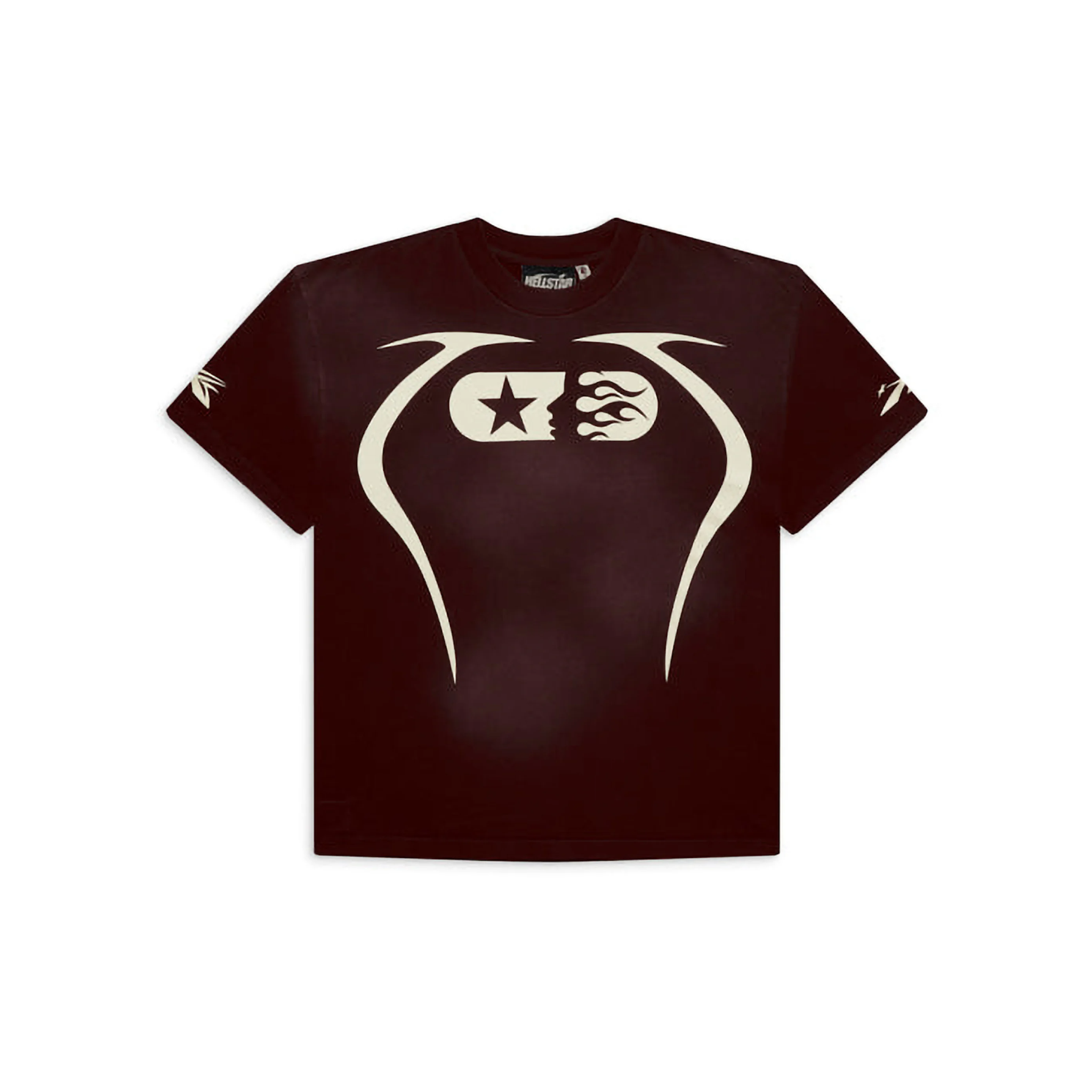 Hellstar Warm Up T-Shirt Brown - Common Hype