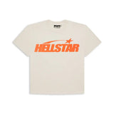 Hellstar Classic Gel Tee White/Orange
