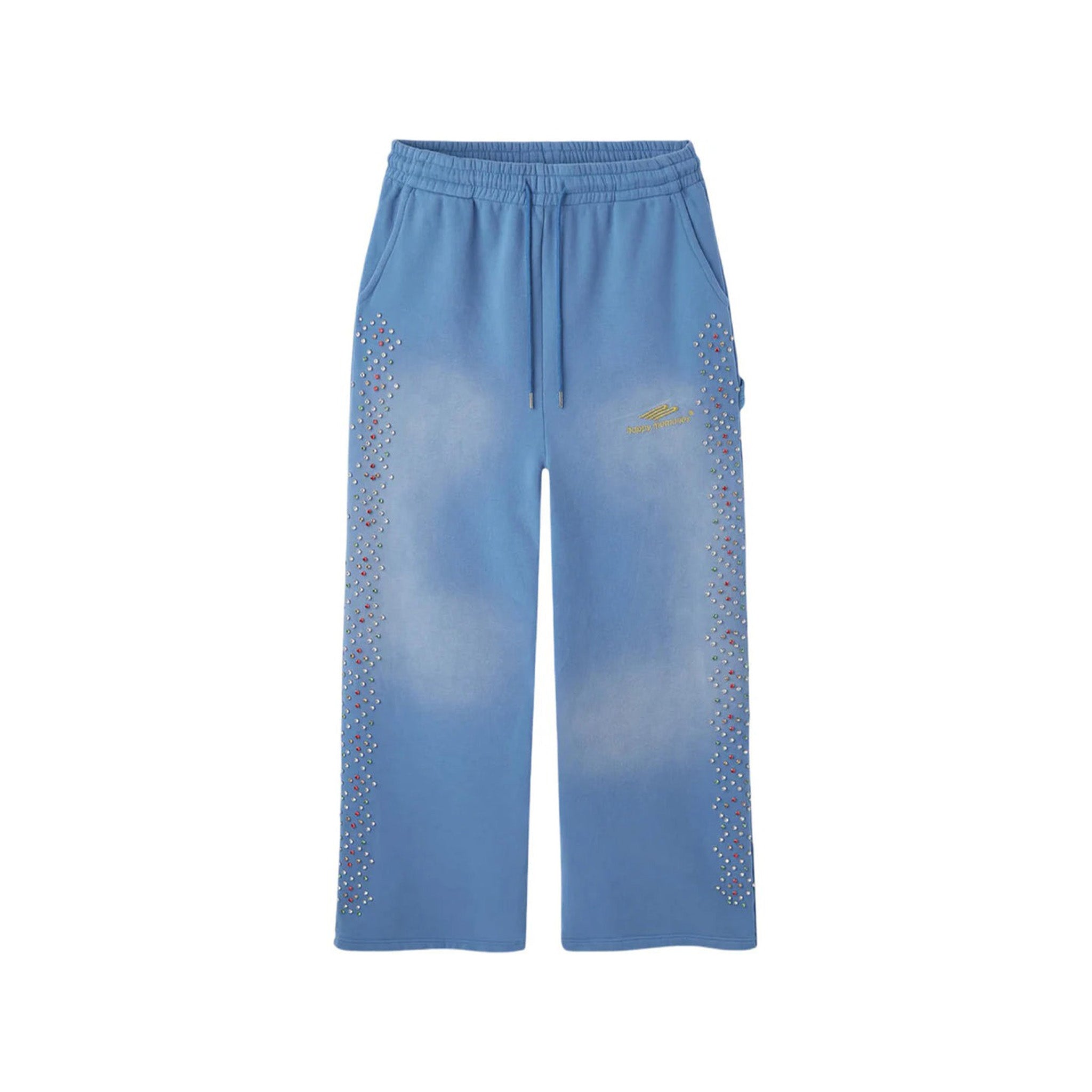 HMDD Crystal Sweatpants Powder Blue - Common Hype