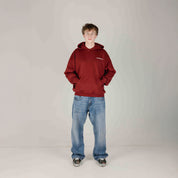 Compliments Not Sorry for Anything Dark Red Hoodie