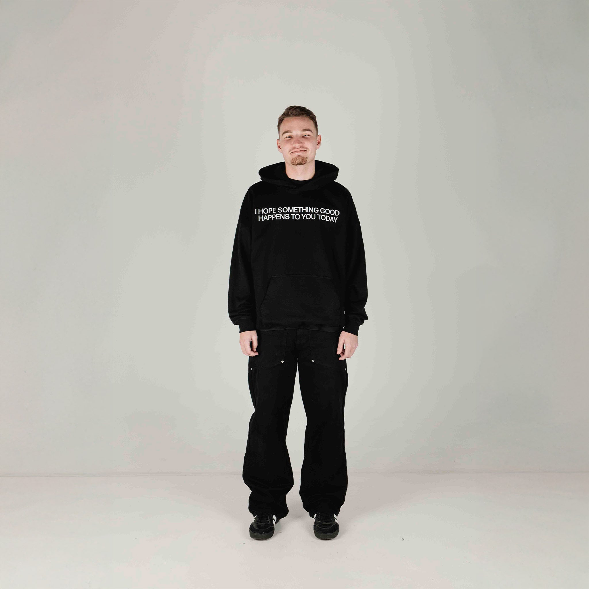 Compliments Good Today Black Hoodie