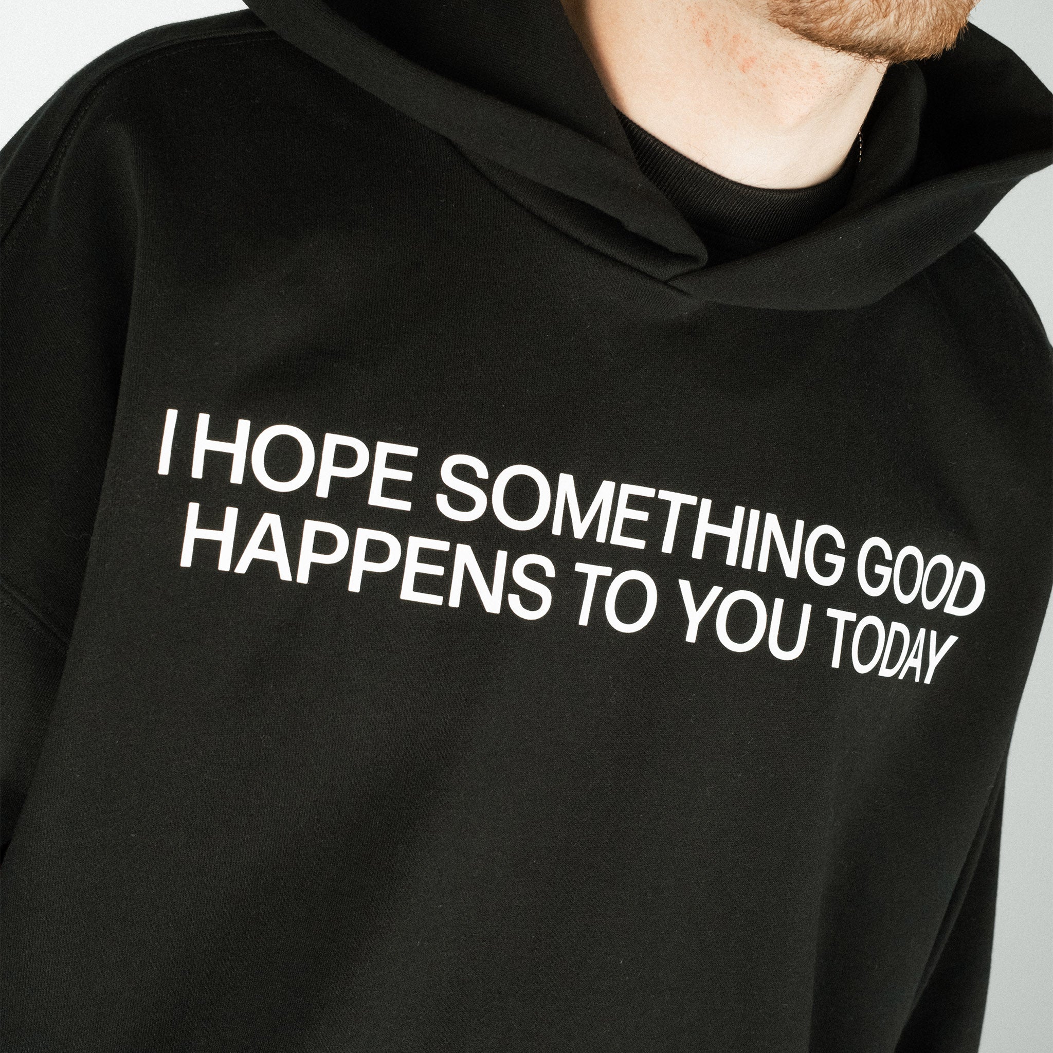 Compliments Good Today Black Hoodie