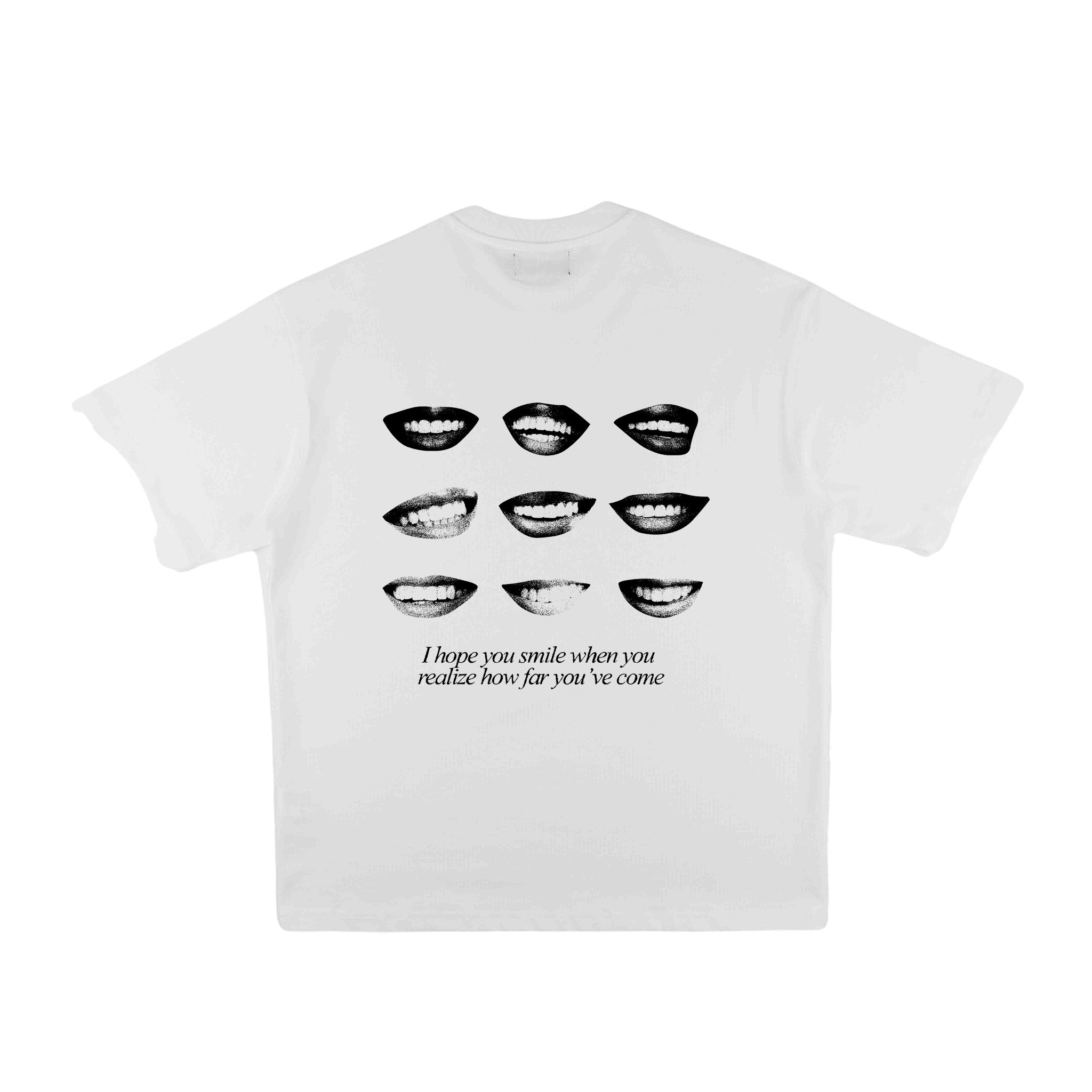 Compliments I Hope You Smile White Vintage Shirt - Common Hype