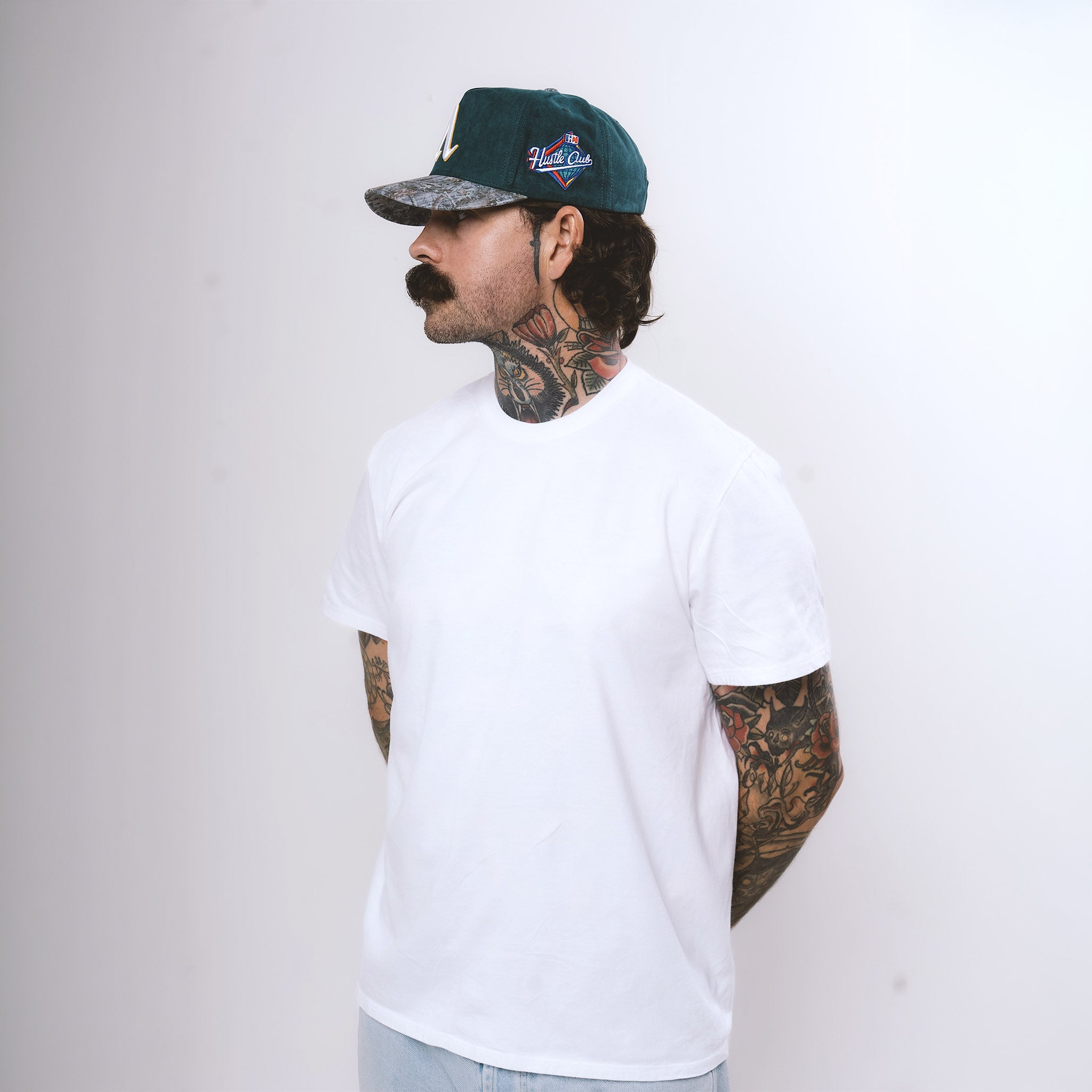 Hustle Club Game Day Classic Cap Green - Common Hype