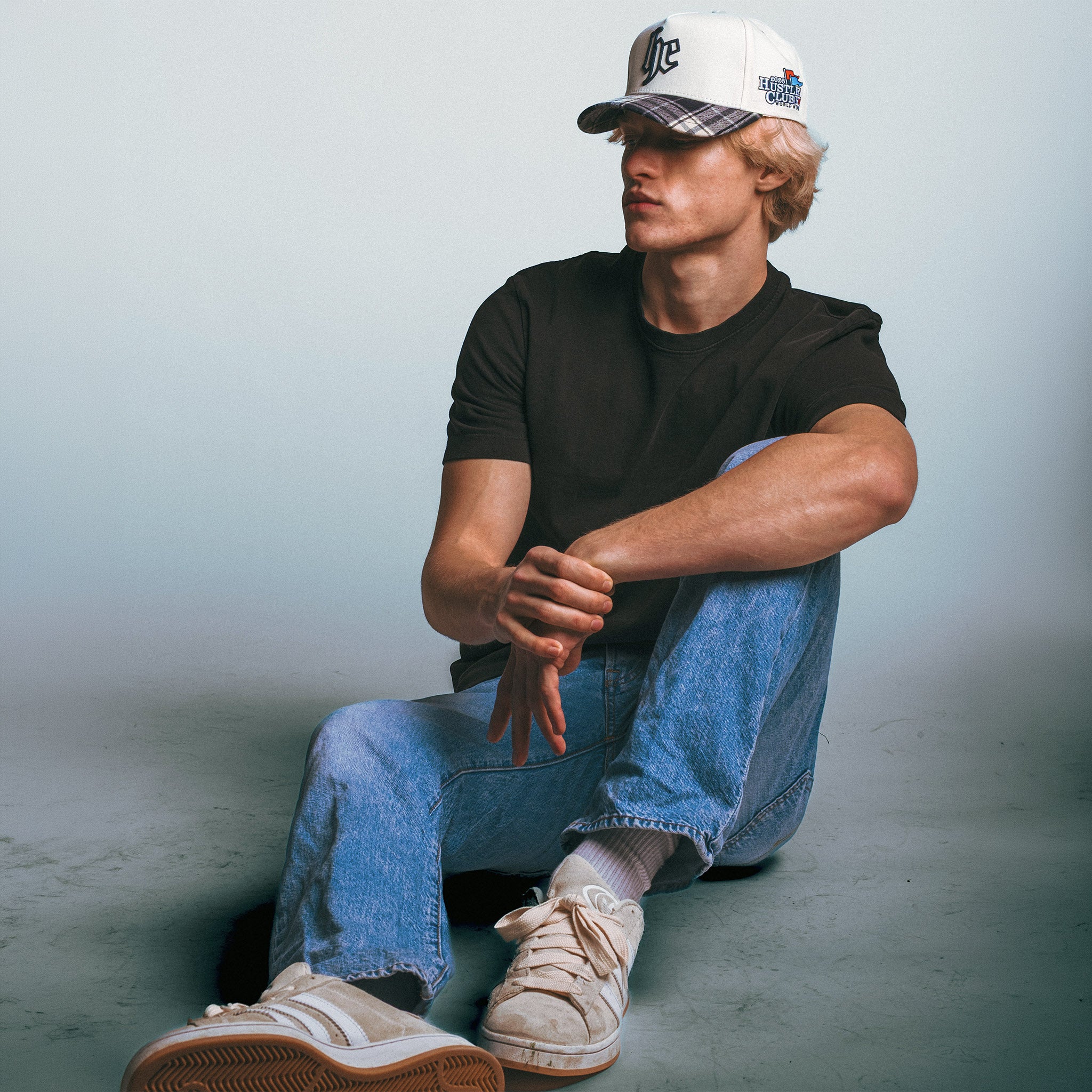Hustle Club Plaid Classic Cap - Common Hype