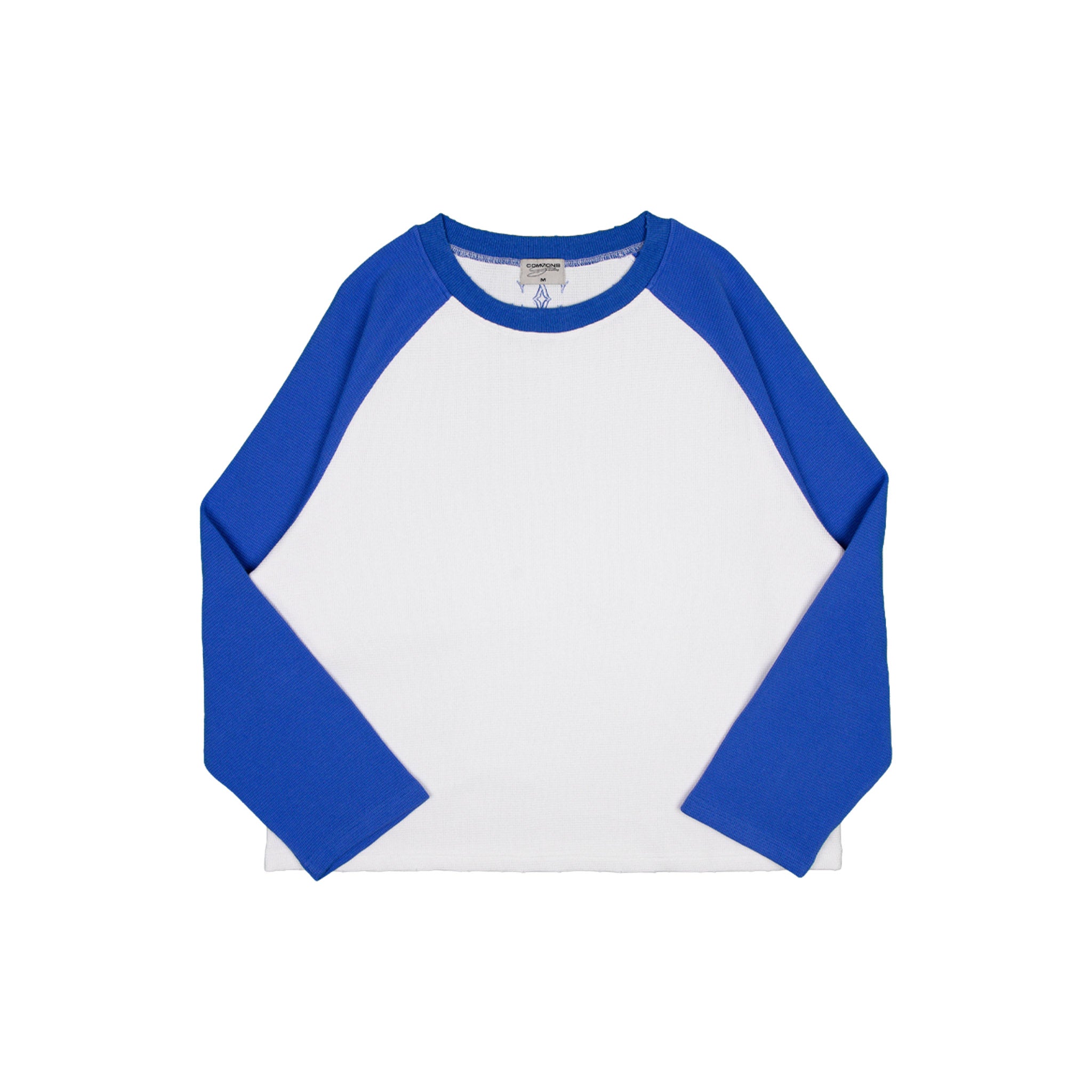 Commons Studios Waffle Thermal Long Sleeve Royal/White