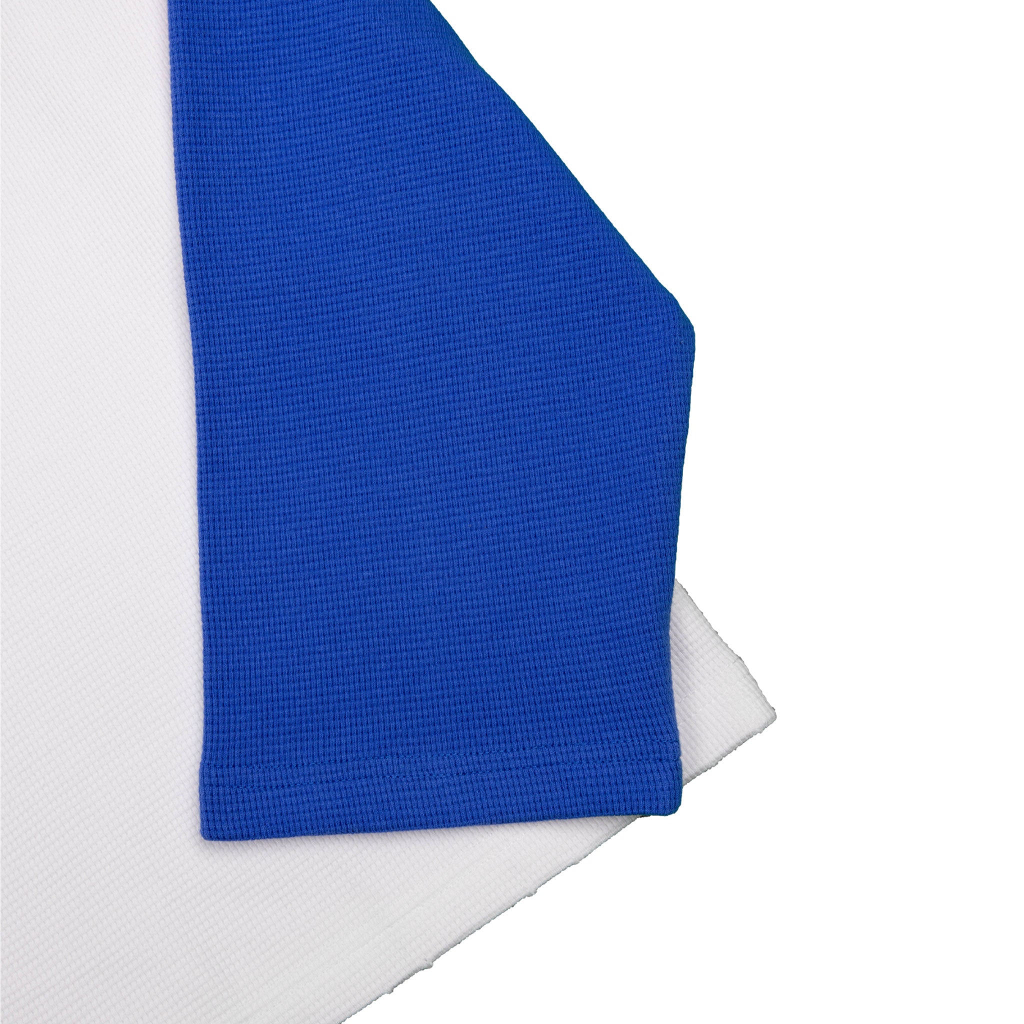 Commons Studios Waffle Thermal Long Sleeve Royal/White