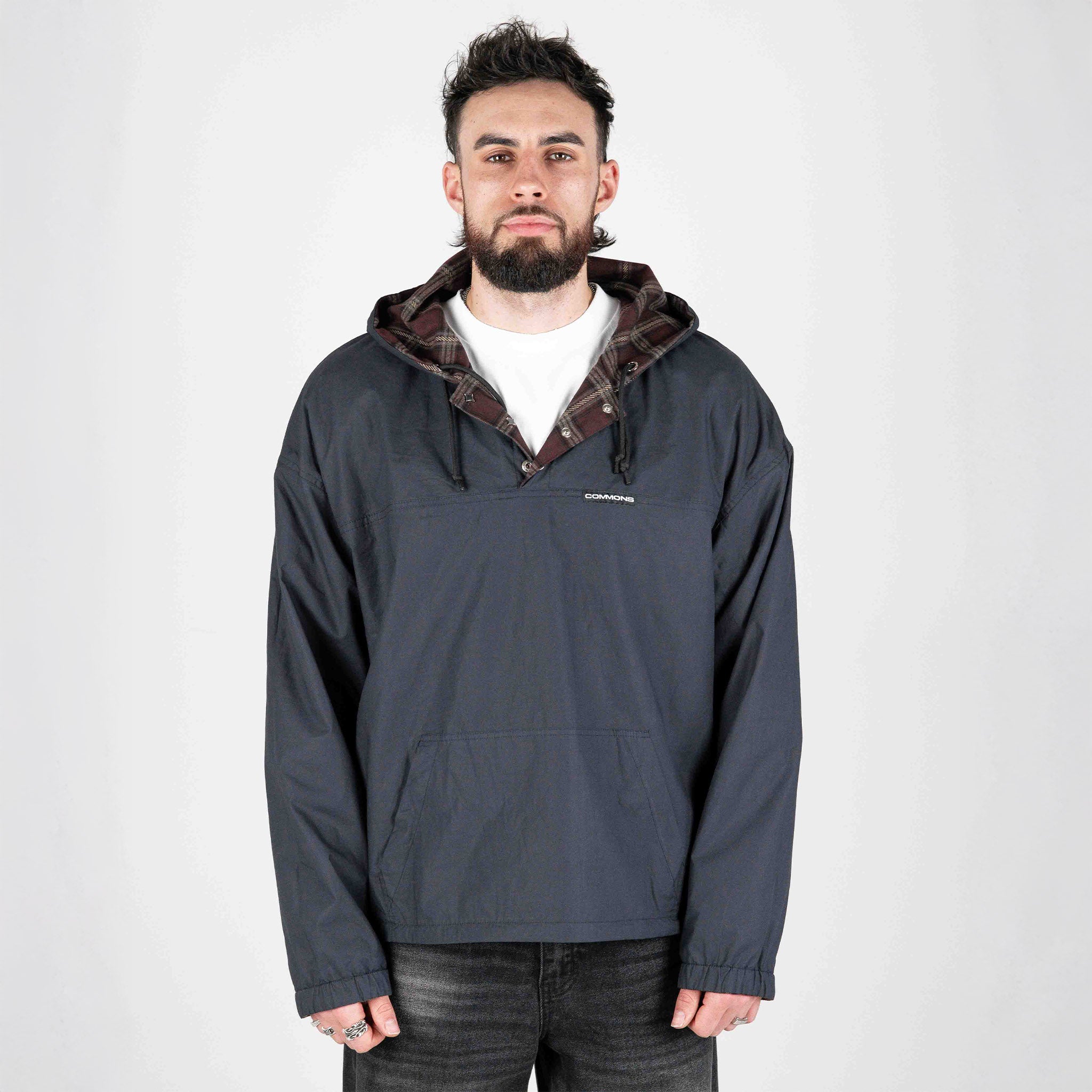 Commons Mulberry Reversible Pullover Flannel