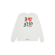 Chrome Hearts I Heart NY Long-Sleeve T-Shirt 'White' - Common Hype