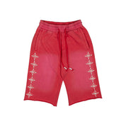 Commons Pearled Star Sweatshort Infrared