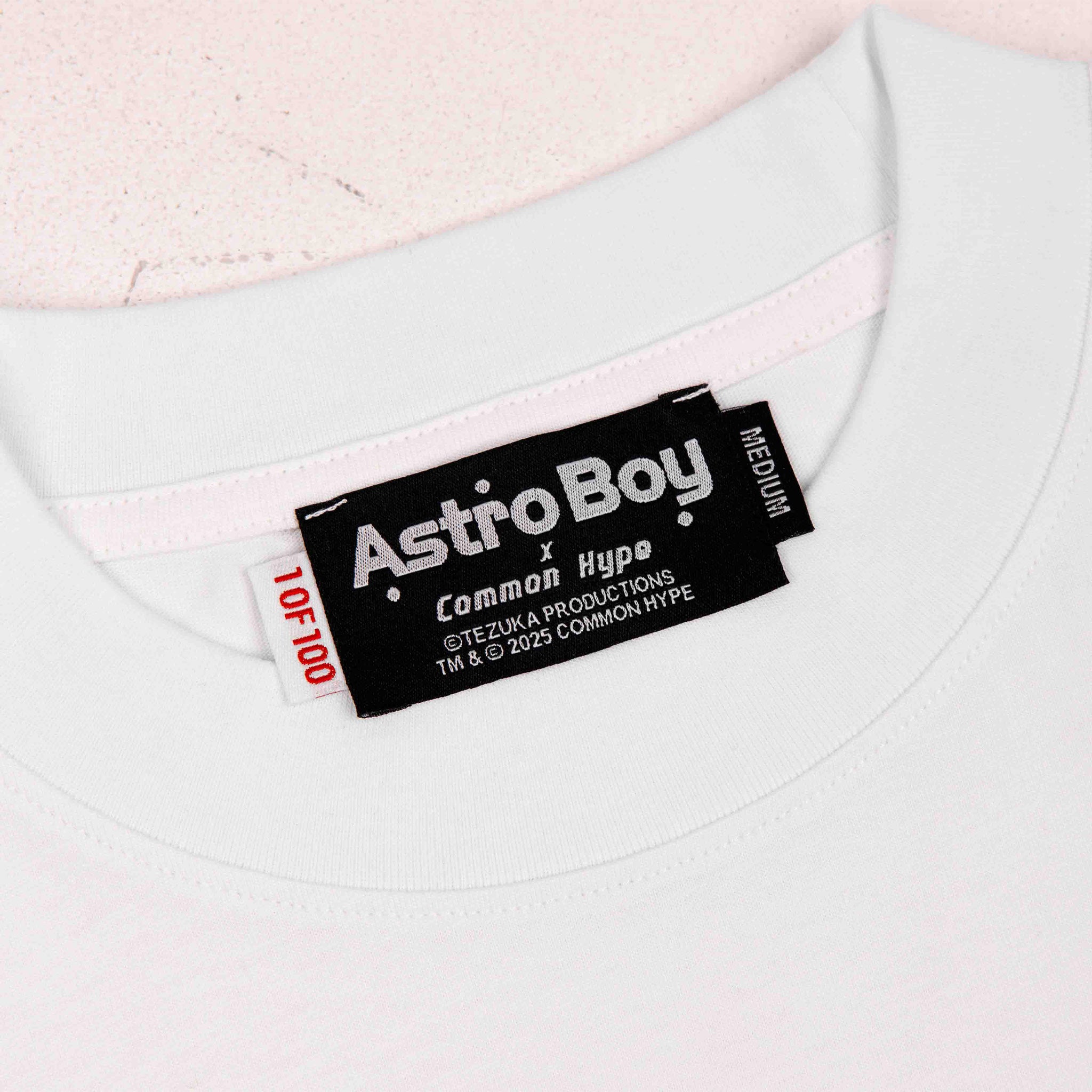 Common Hype x Astroboy Iron Arm Atom Tee White - Common Hype