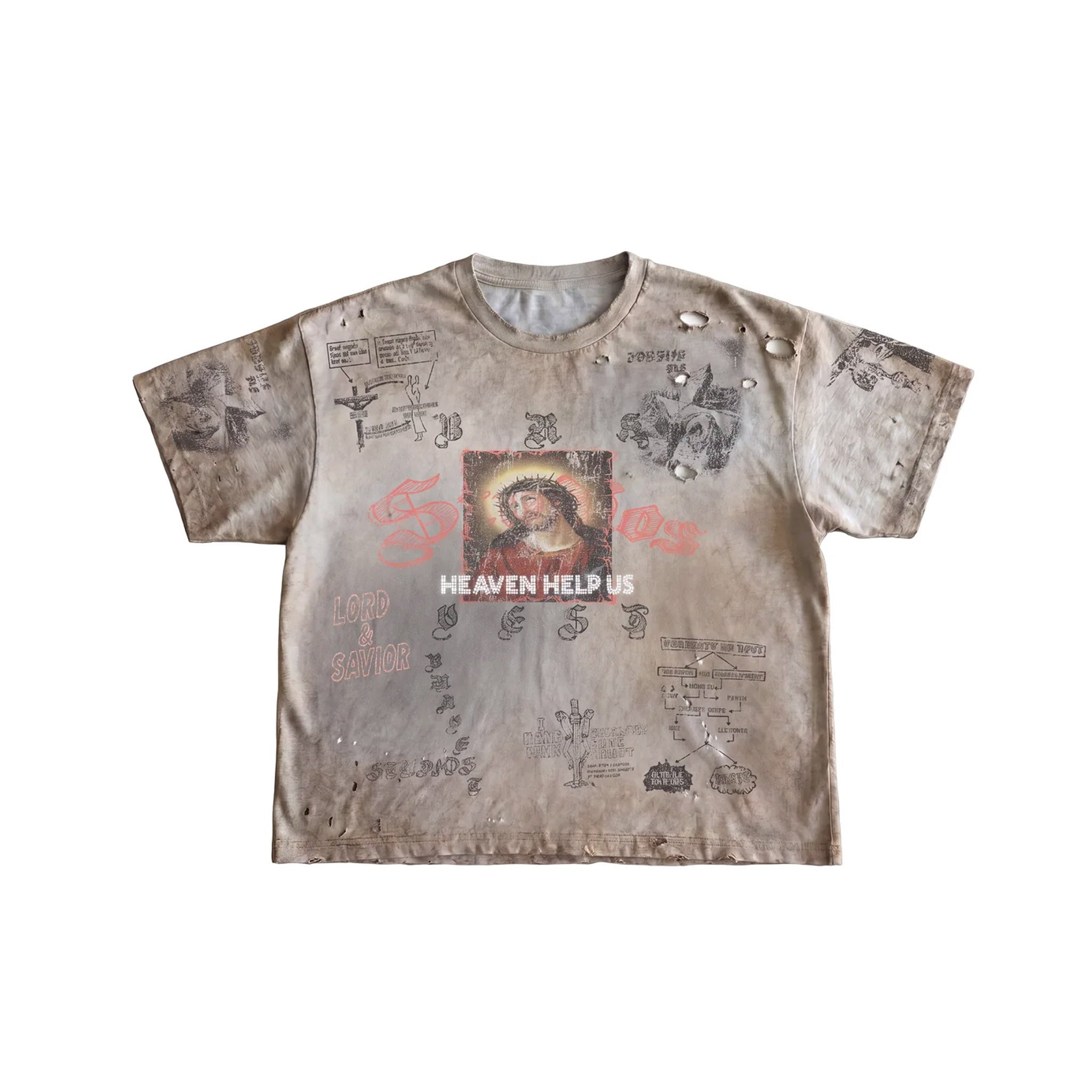 Bravest Studios Covenant Sketch Tee Grey