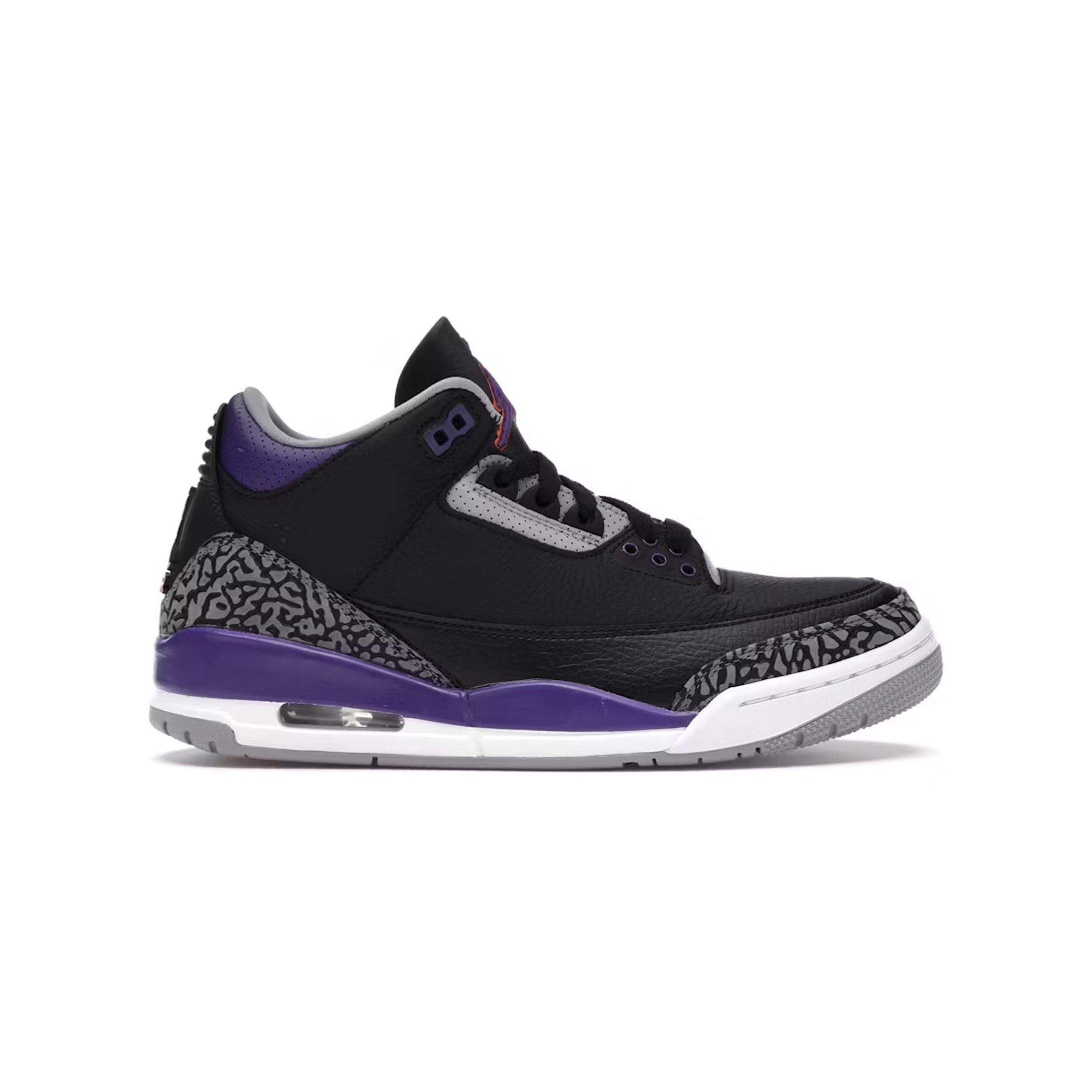 Jordan 3 Retro Black Court Purple