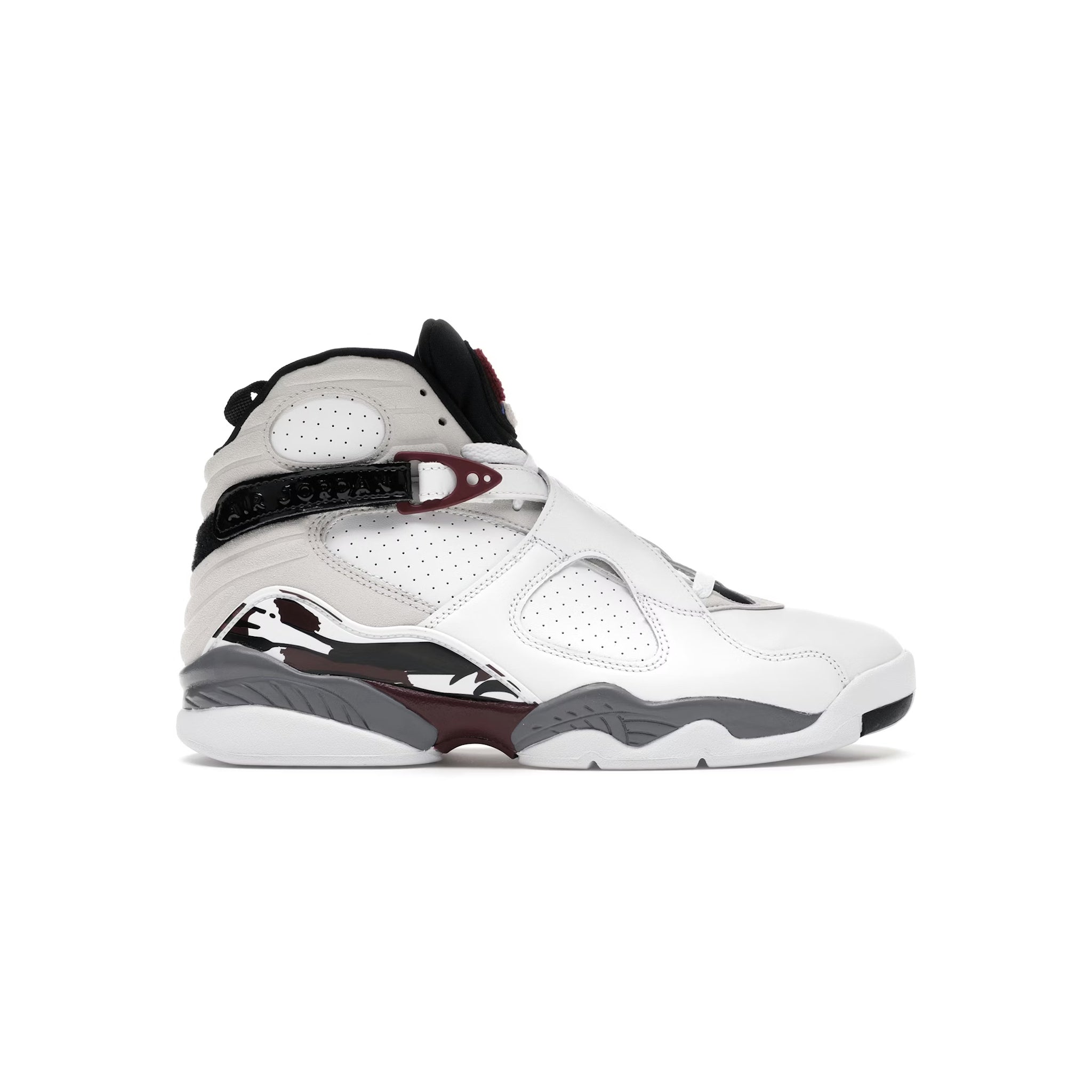 Jordan 8 Retro White Burgundy (Women's)