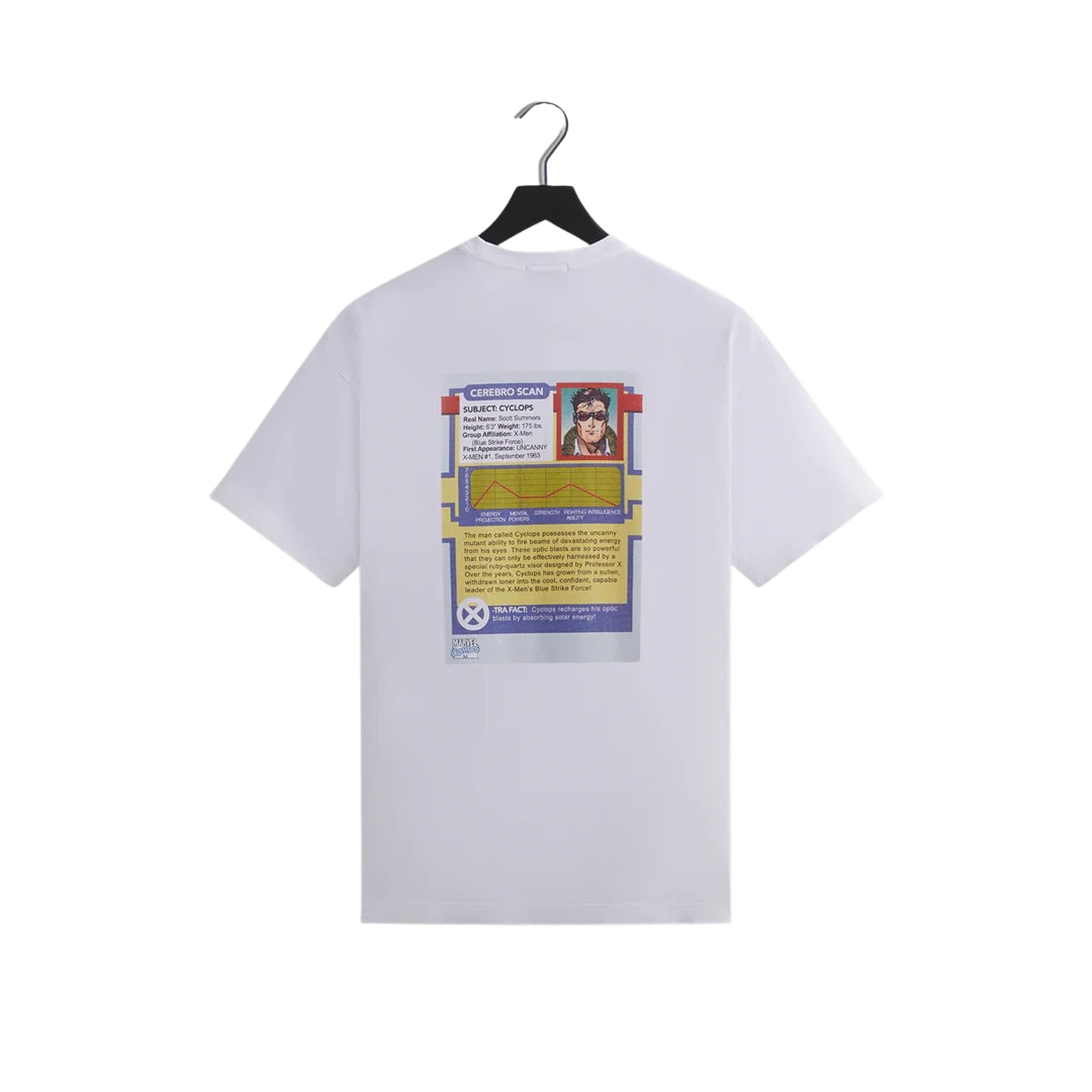 Kith x Marvel X-Men Cyclops Card Vintage Tee White PH – Common Hype