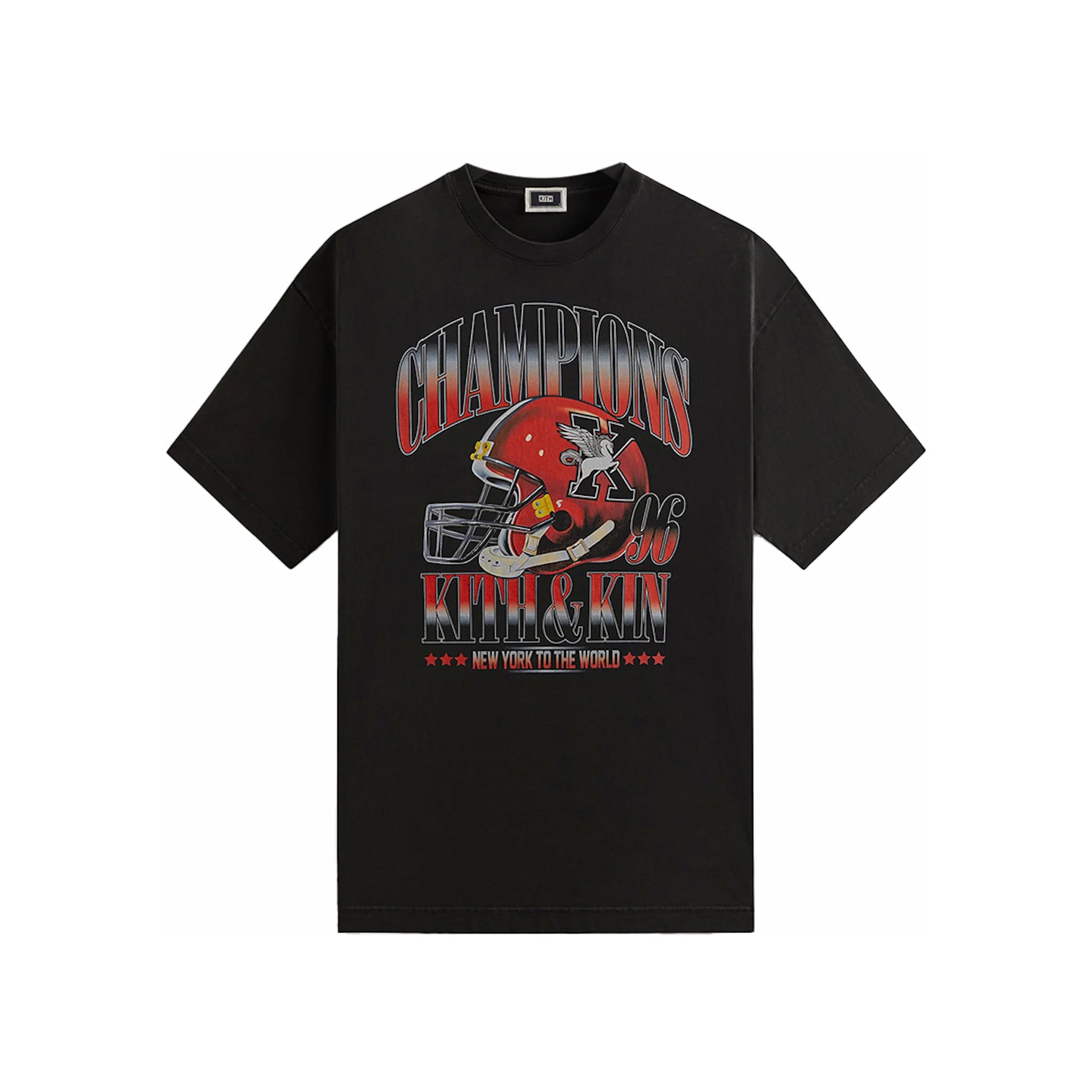 Kith & Kin Champions 1996 Vintage Tee Black - Common Hype