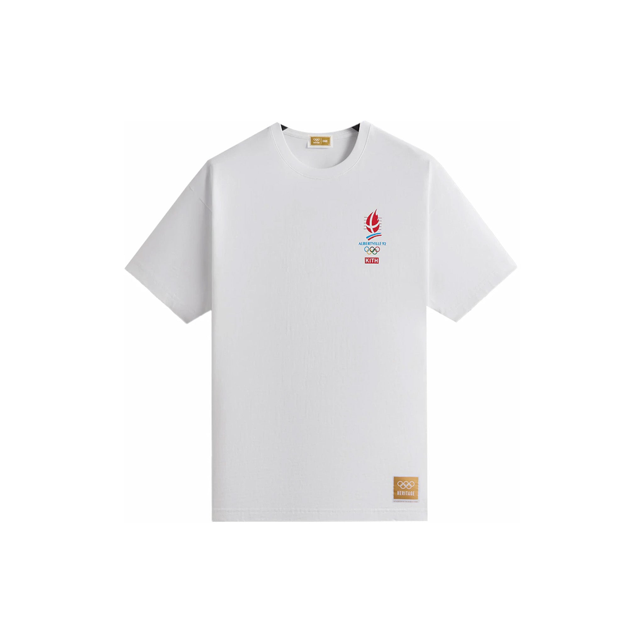 Kith Olympics Heritage Albertville 1992 Vintage Tee White - Common Hype