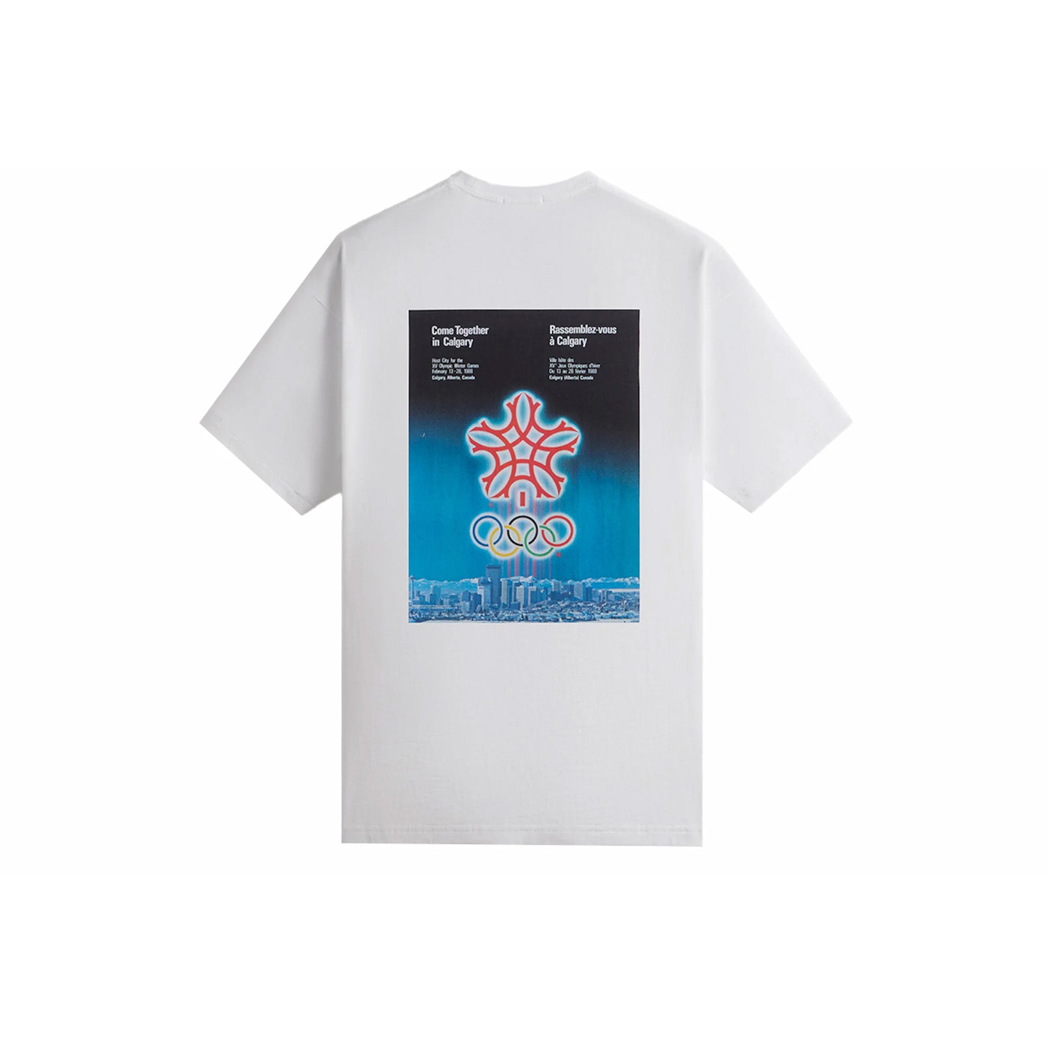 Kith Olympics Heritage Calgary 1988 Vintage Tee White - Common Hype