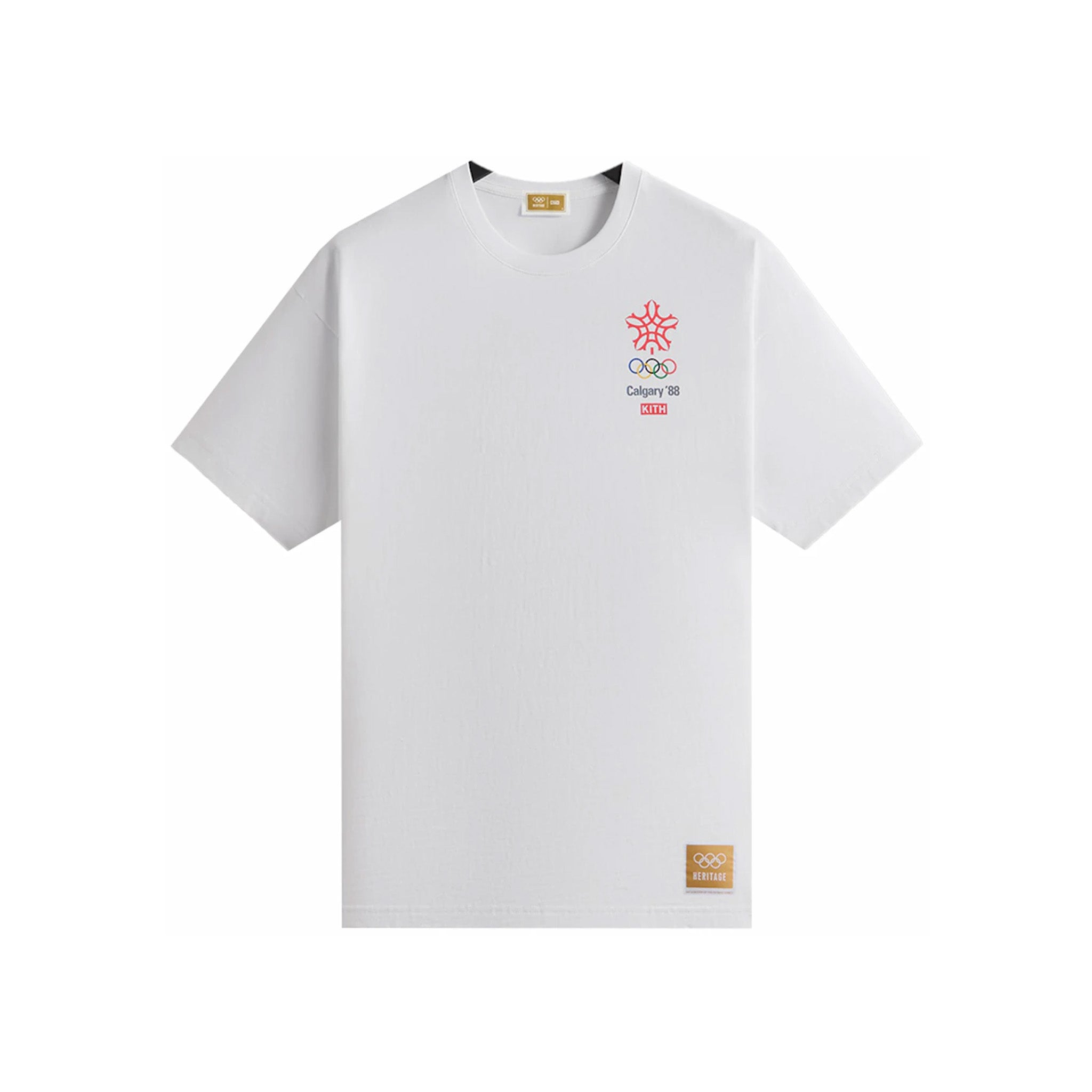 Kith Olympics Heritage Calgary 1988 Vintage Tee White - Common Hype