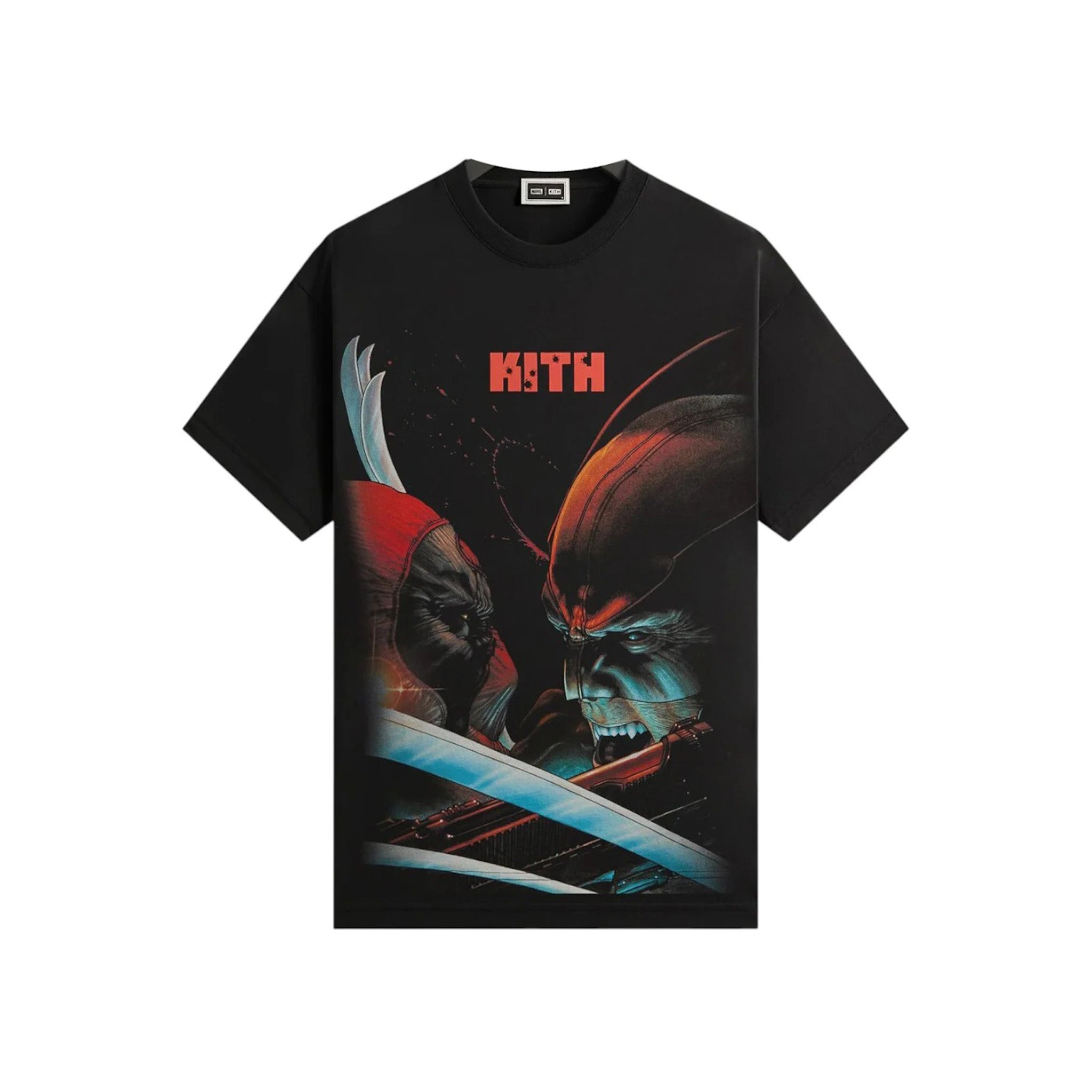 Kith x Marvel Deadpool Vintage Tee Black