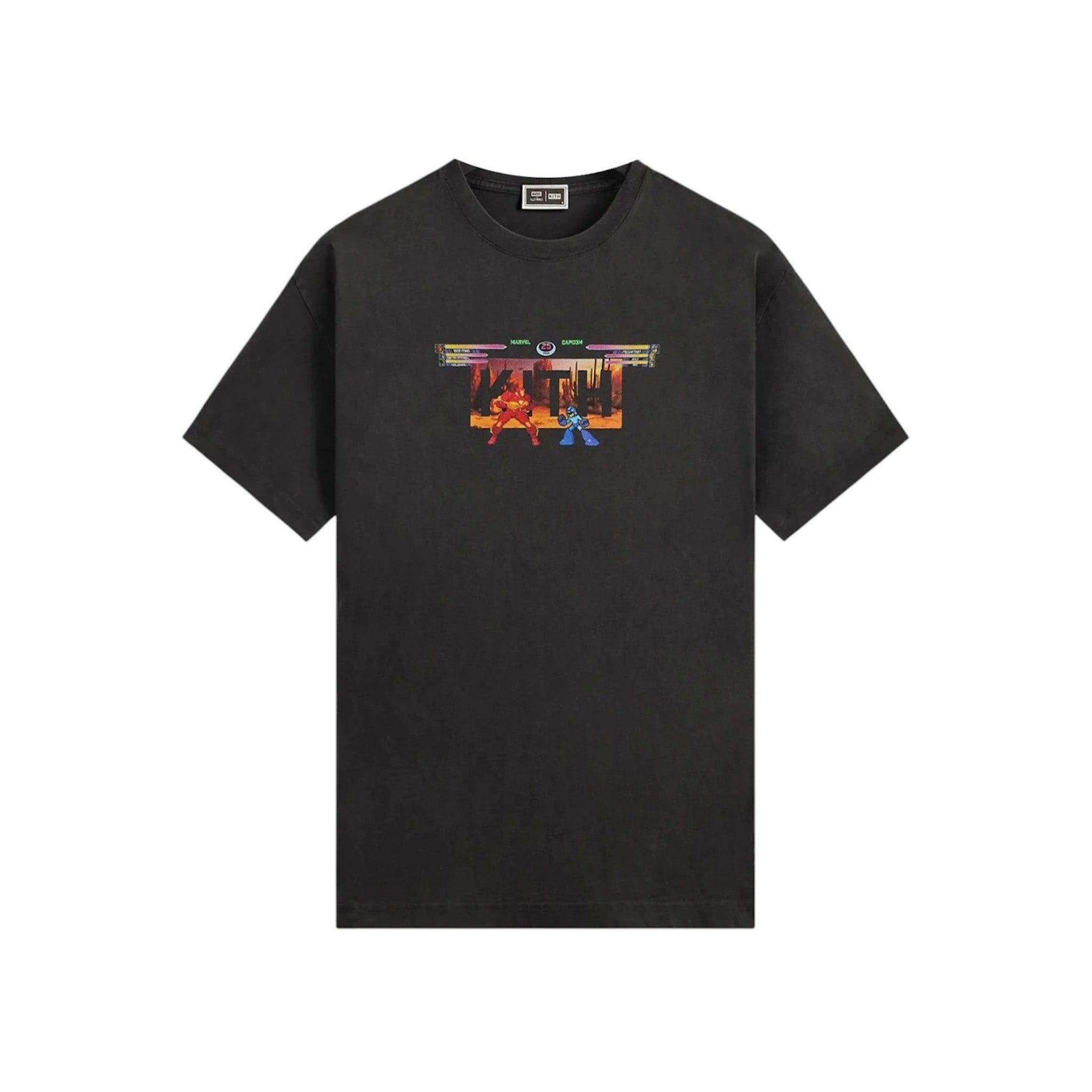 Kith x Marvel vs. Capcom Desert Vintage Tee Black