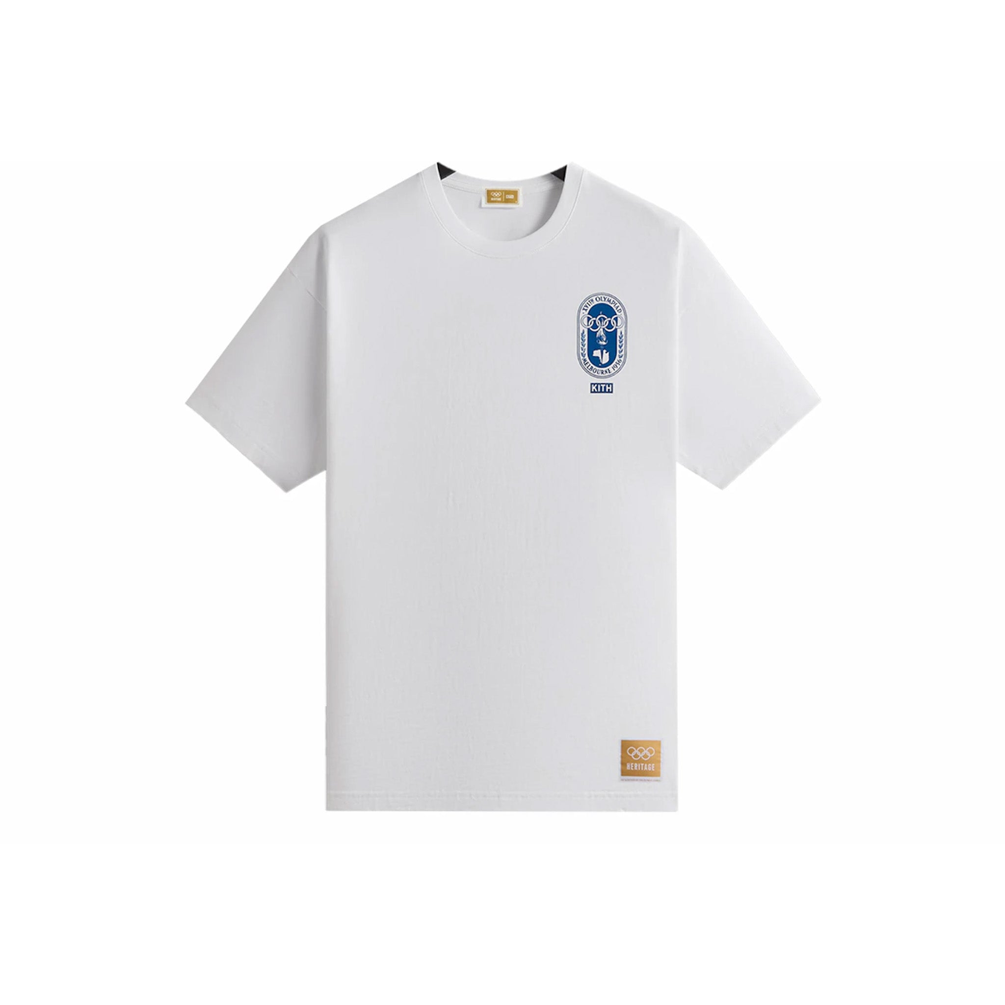 Kith Olympics Heritage Melbourne 1956 Vintage Tee White - Common Hype