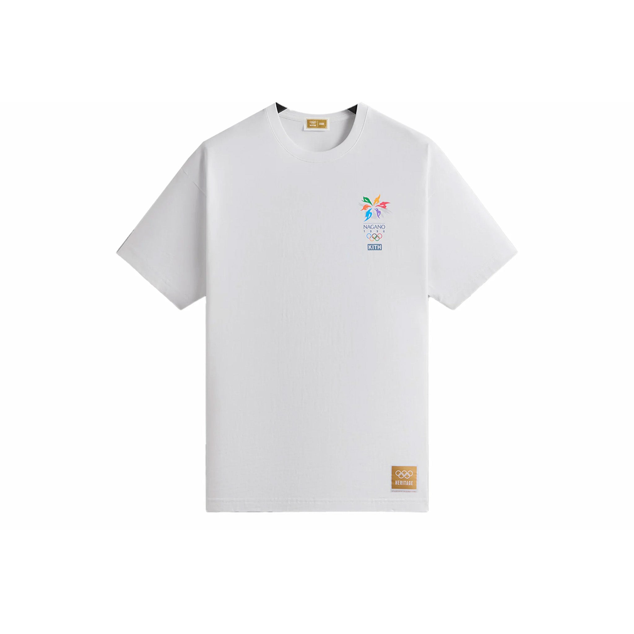 Kith Olympics Heritage Nagano 1998 Vintage Tee White - Common Hype