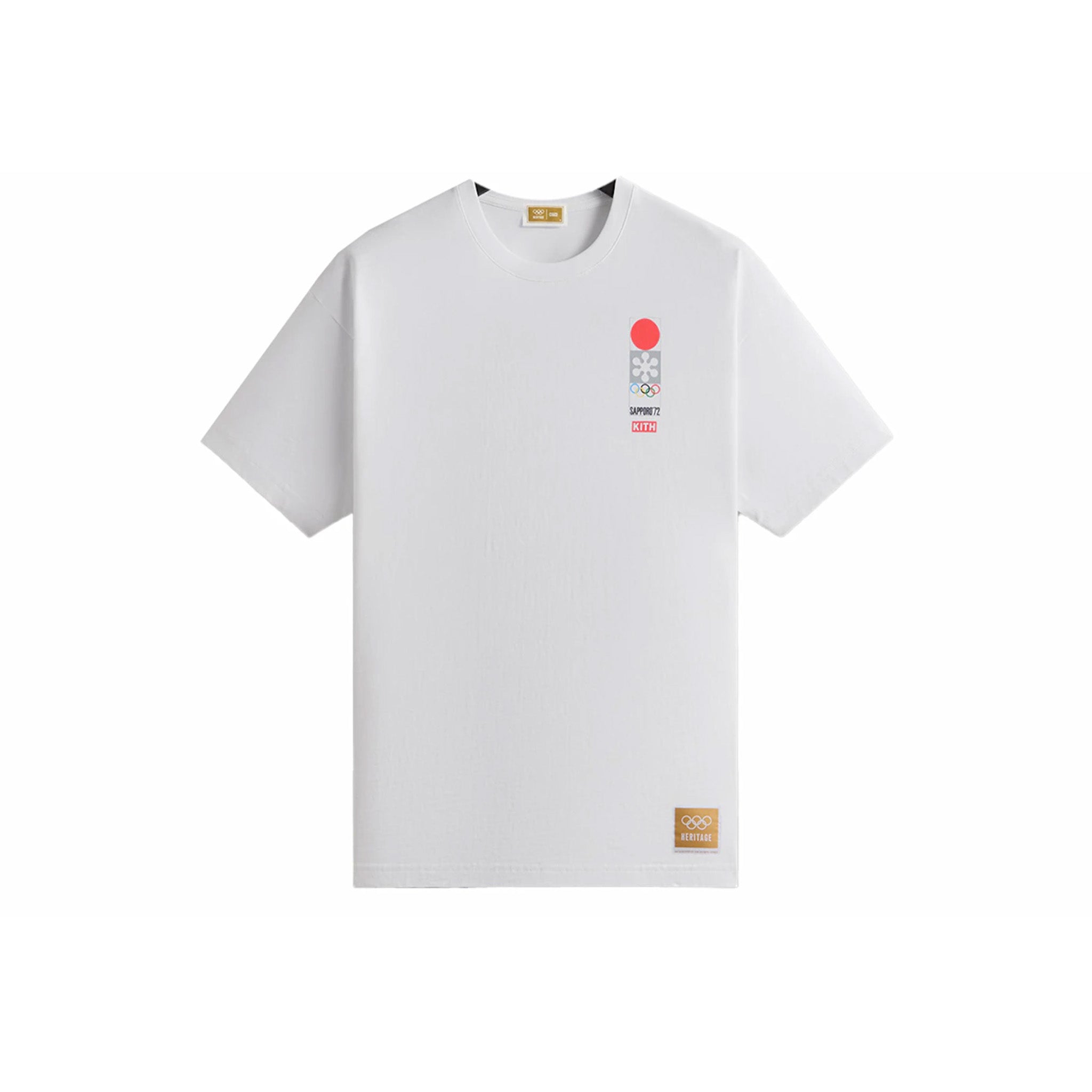 Kith Olympics Heritage Sapporo 1972 Vintage Tee White - Common Hype