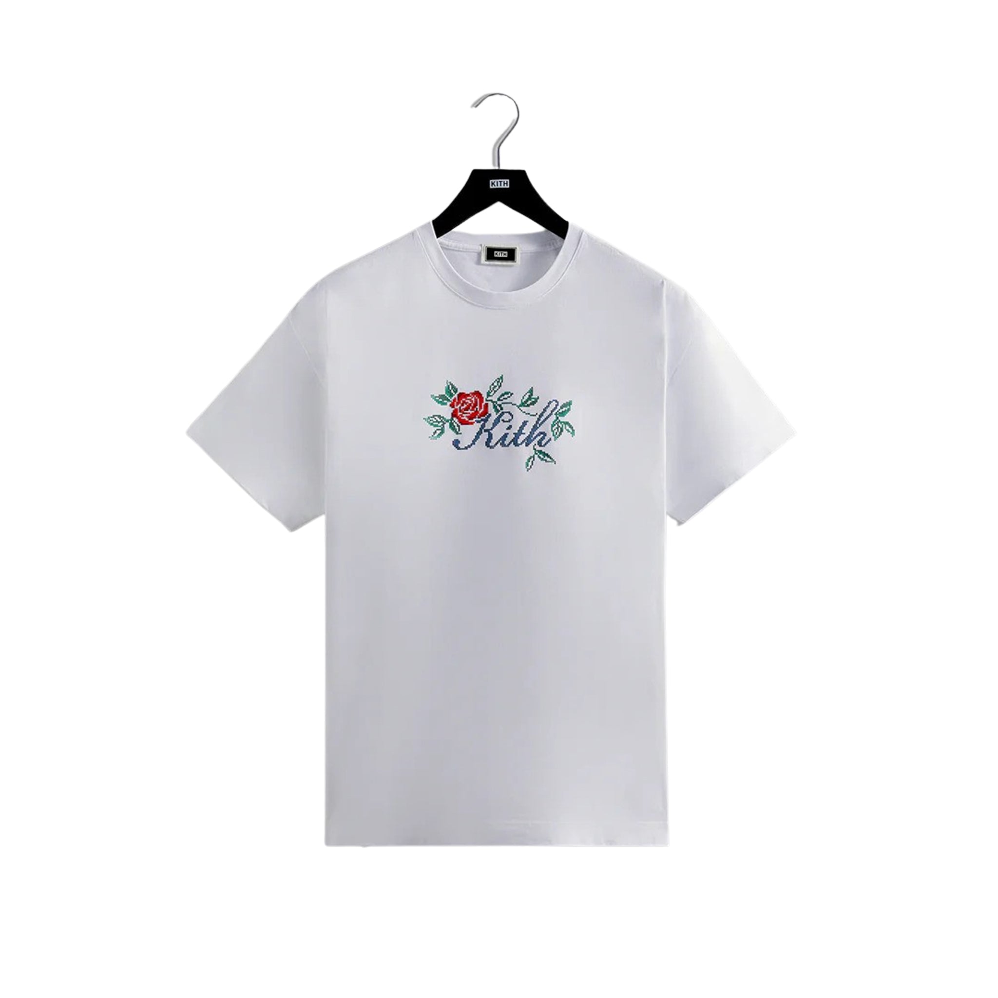 Kith Script Needlepoint Tee White – Common Hype