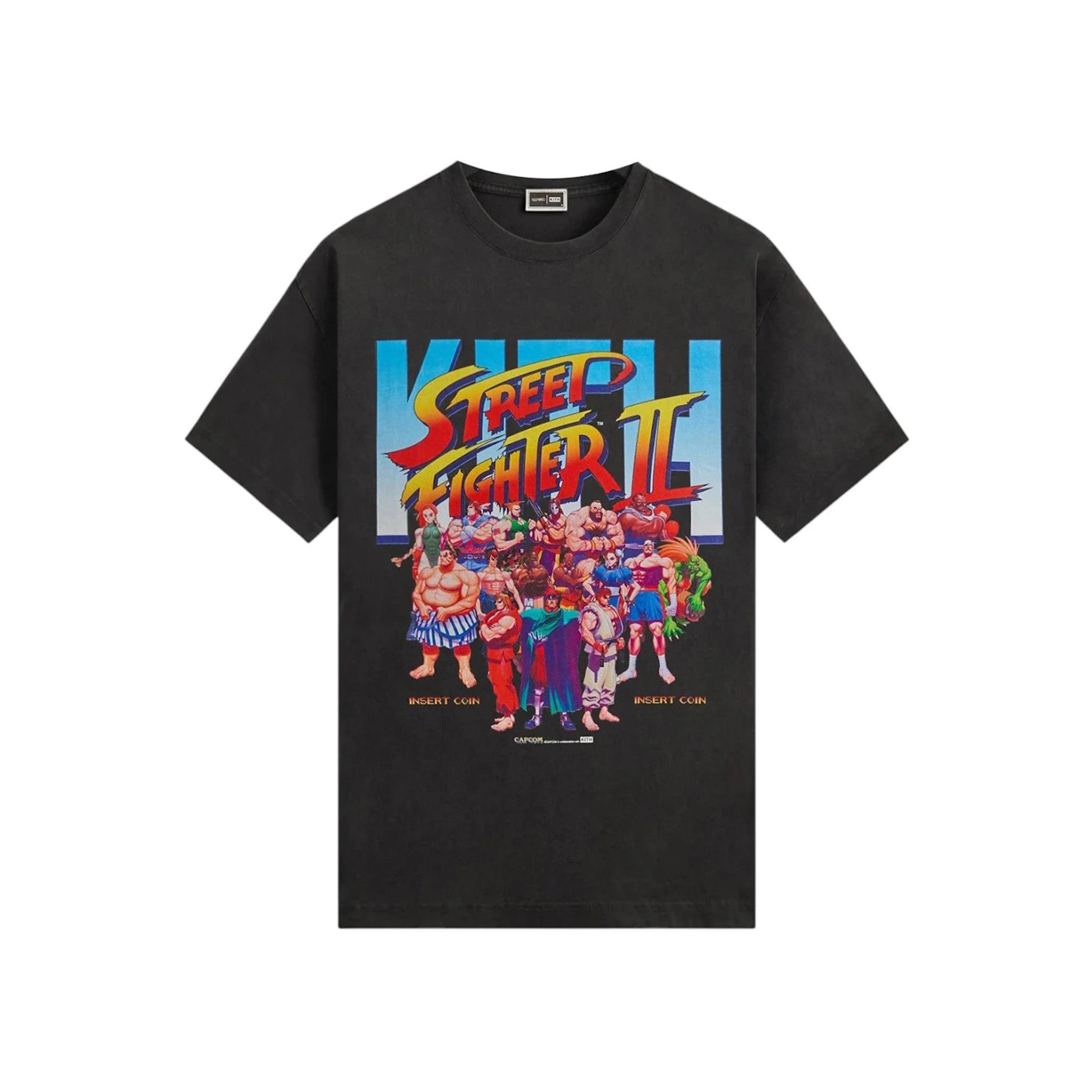Kith x Capcom Super Street Fighter Vintage Tee Black