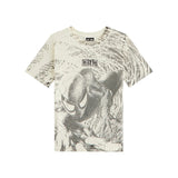 Kith x Marvel Kids Spiderman All-Over Printed Vintage Tee Sandrift