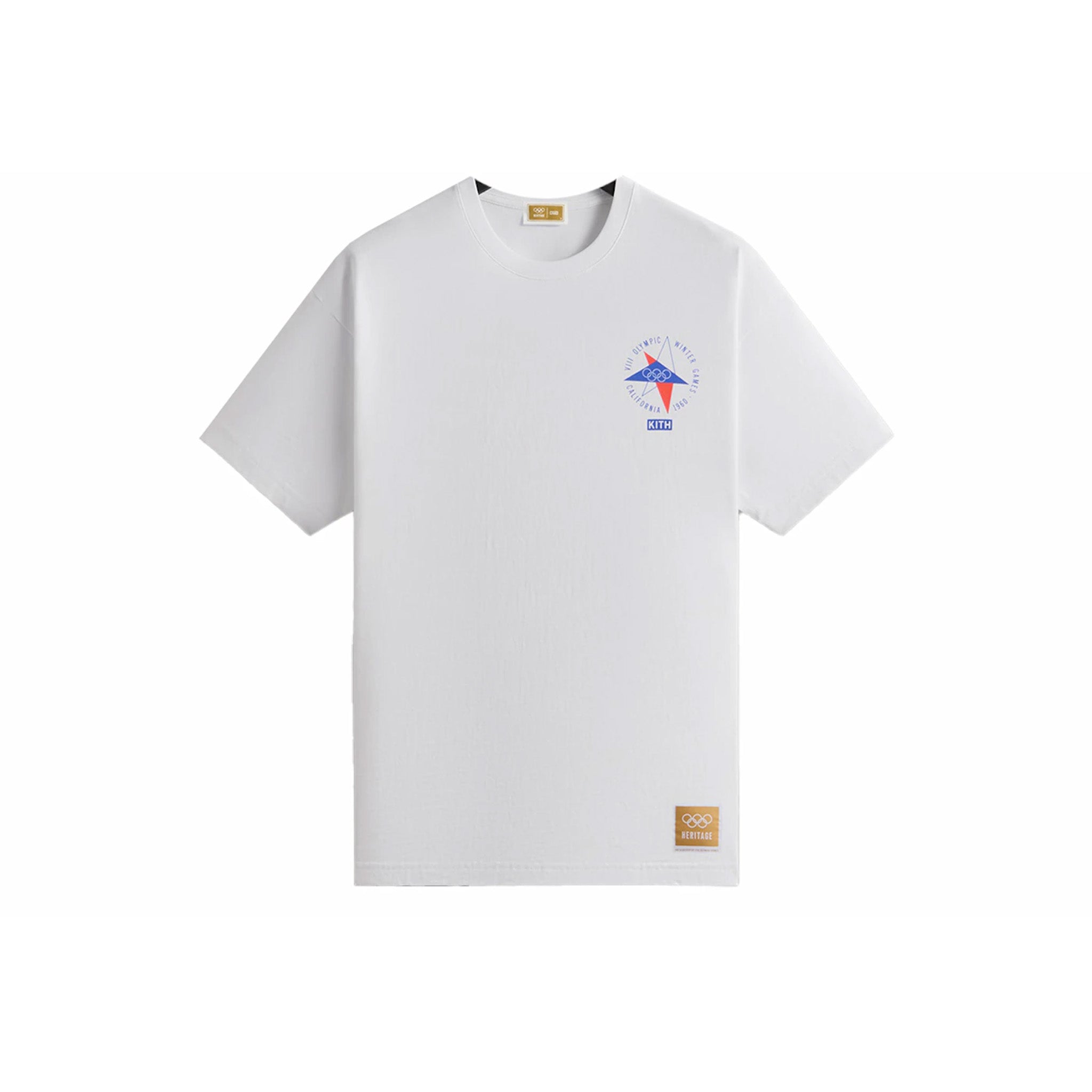 Kith Olympics Heritage Squaw Valley 1960 Vintage Tee White - Common Hype