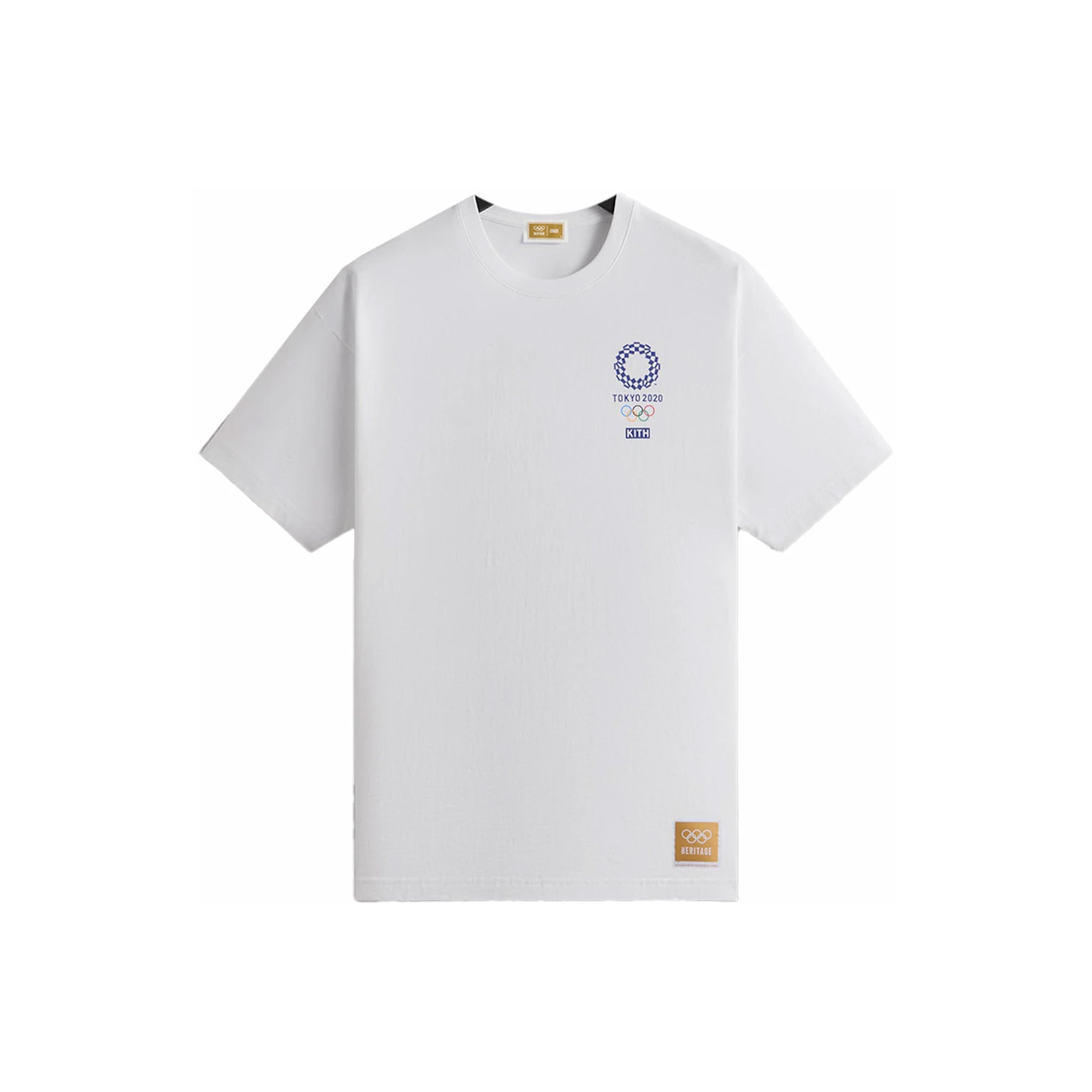 Kith Olympics Heritage Tokyo 2020 Vintage Tee White - Common Hype