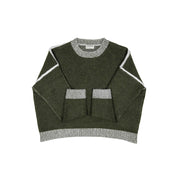 Commons Pullover Knit Forrest Green - Common Hype