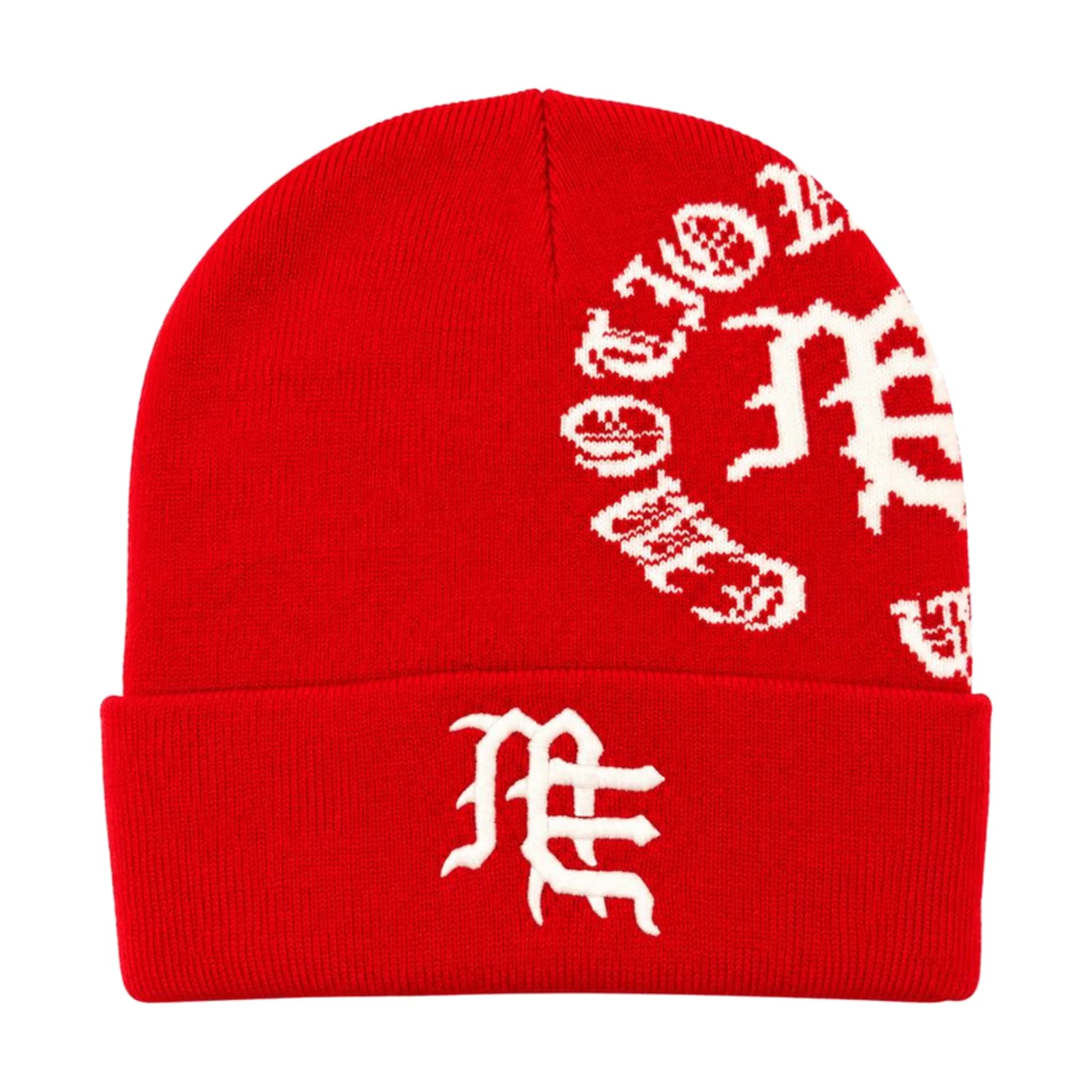 Mixed Emotions Red Logo Beanie