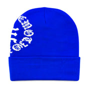 Mixed Emotions Blue Logo Beanie