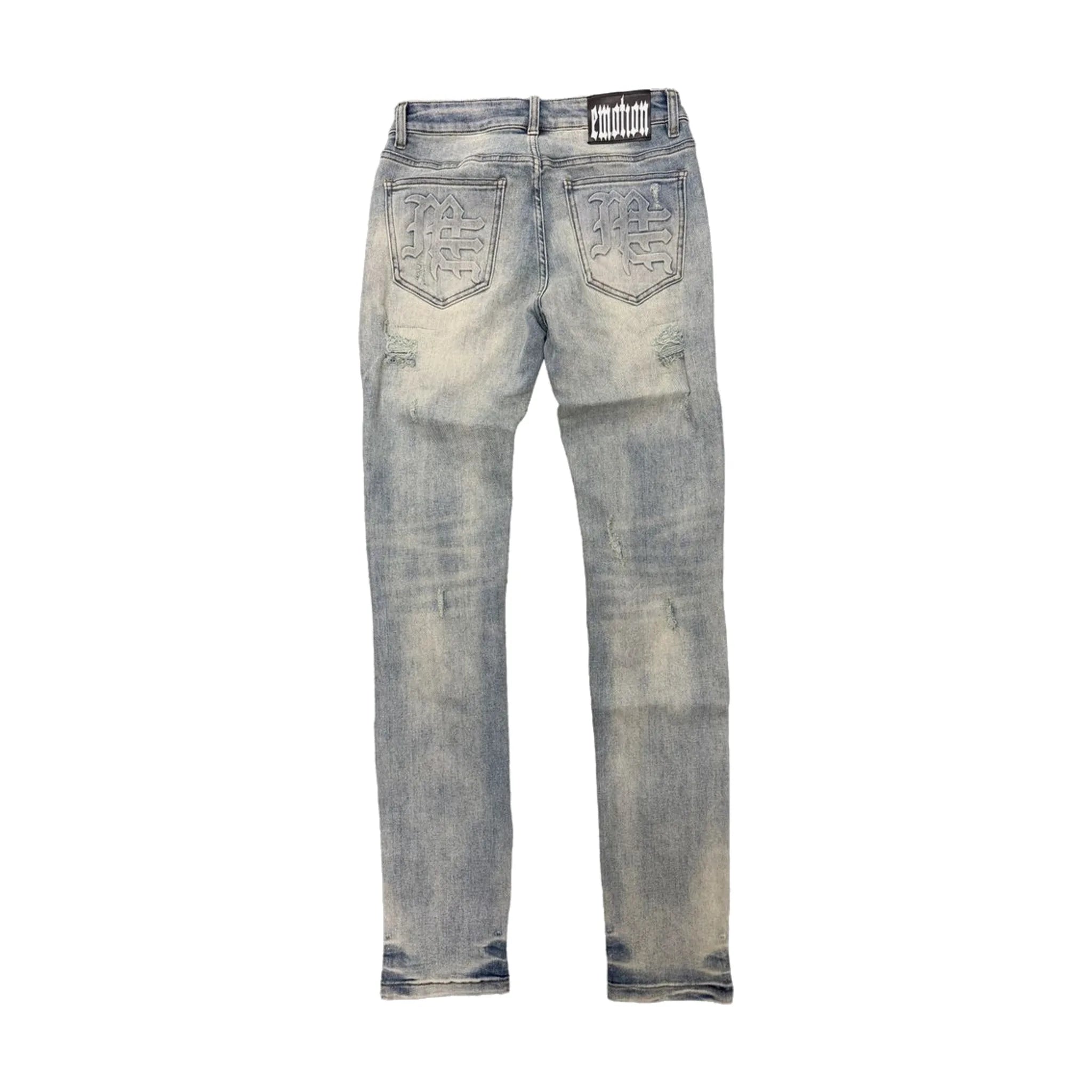 Mixed Emotions Blue 001 Denim