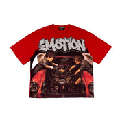 Mixed Emotions Garage Tee Red