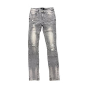 Mixed Emotions Grey 001 Denim