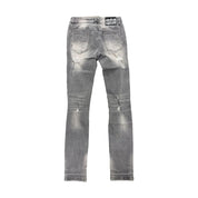 Mixed Emotions Grey 001 Denim